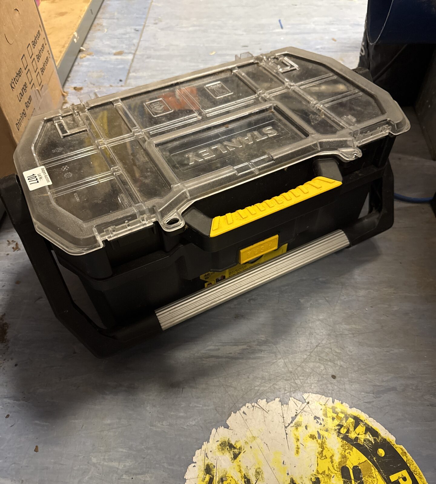 Stanley top edge 19” toolbox