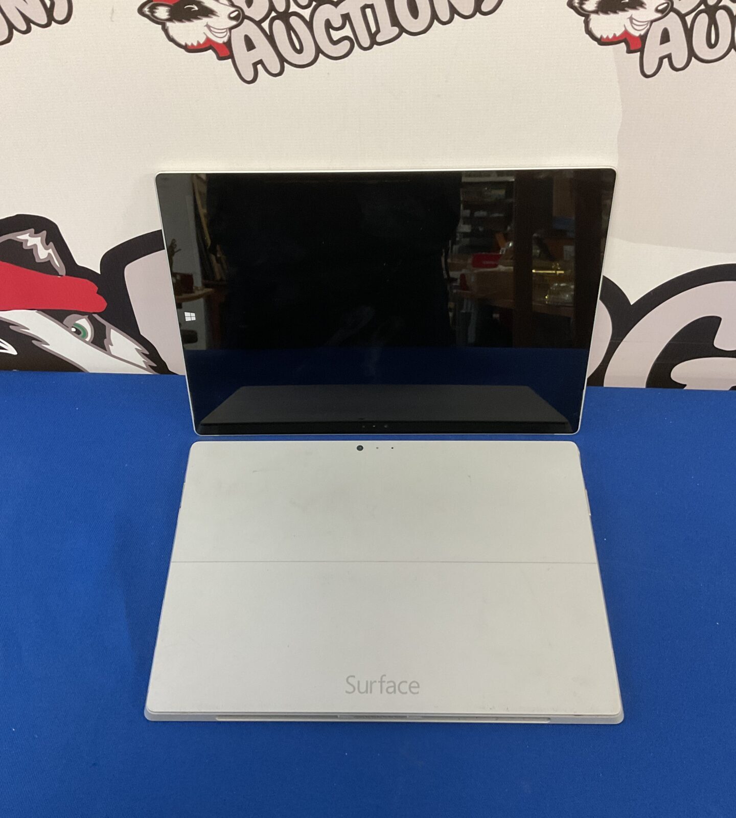 Two Microsoft surface tablets