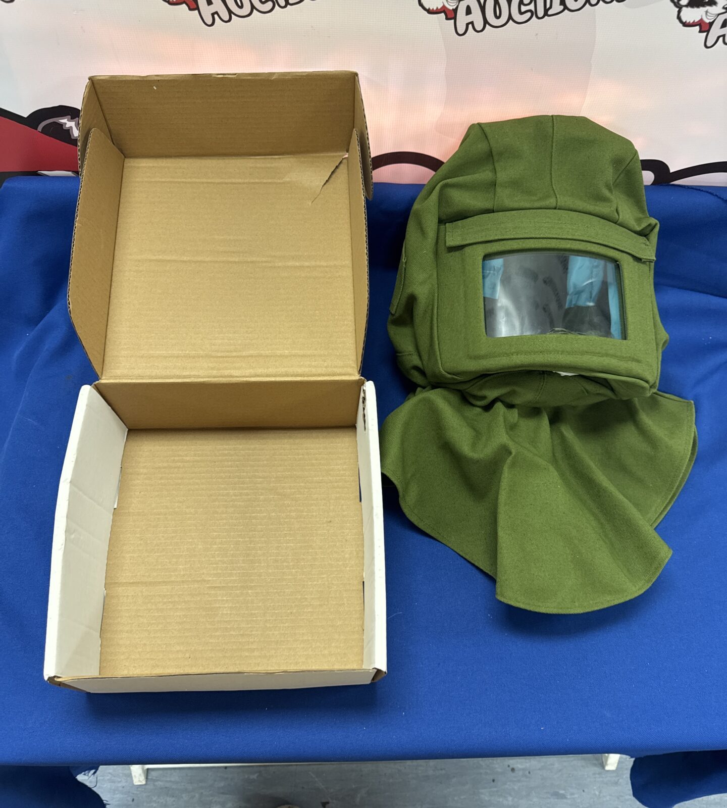 Buwico sand blasting hood - new