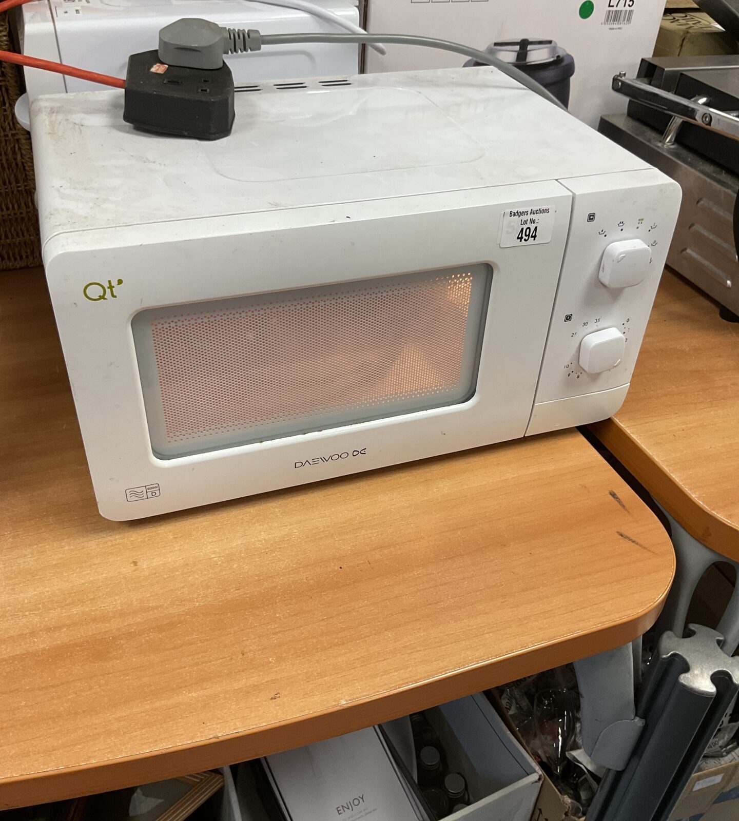 Daewoo microwave tested working