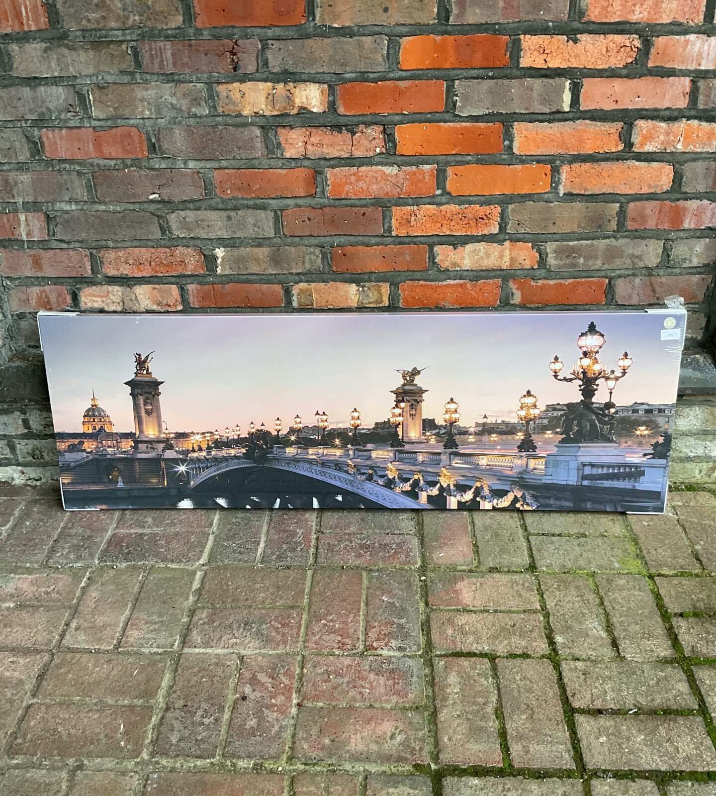 Large canvas print of a continental bridge