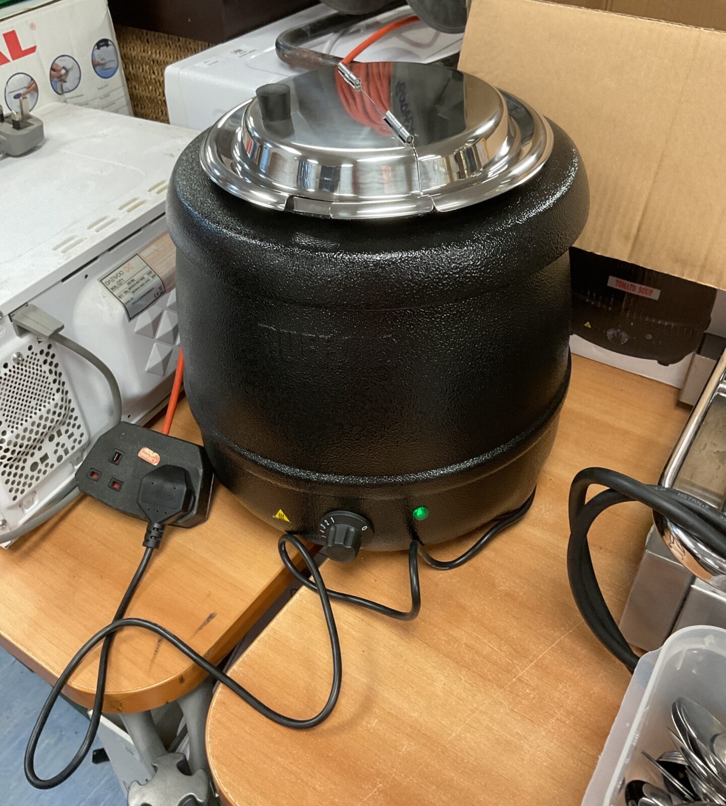 Buffalo black soup kettle 10ltr tested working - Image 2