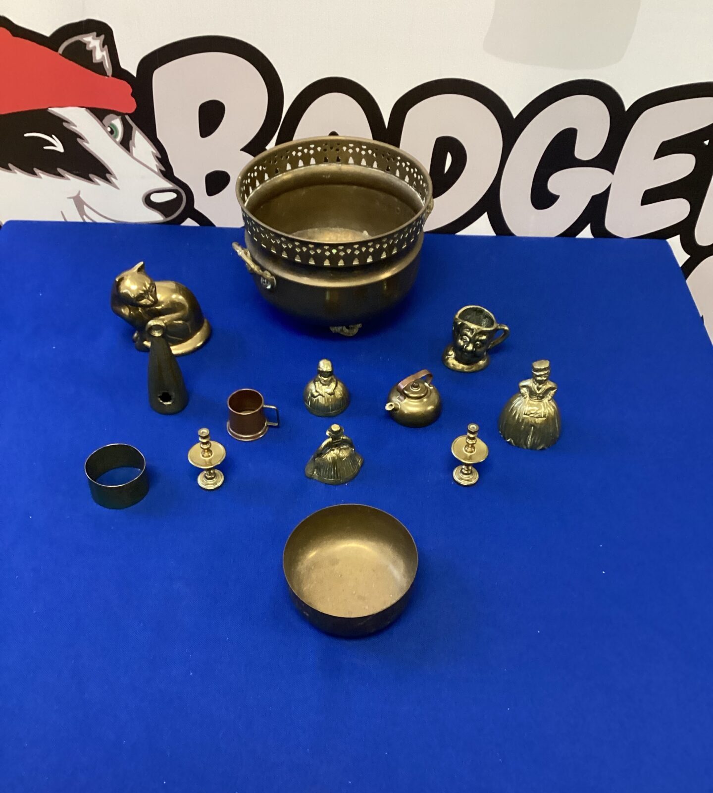 Collection of Brass items