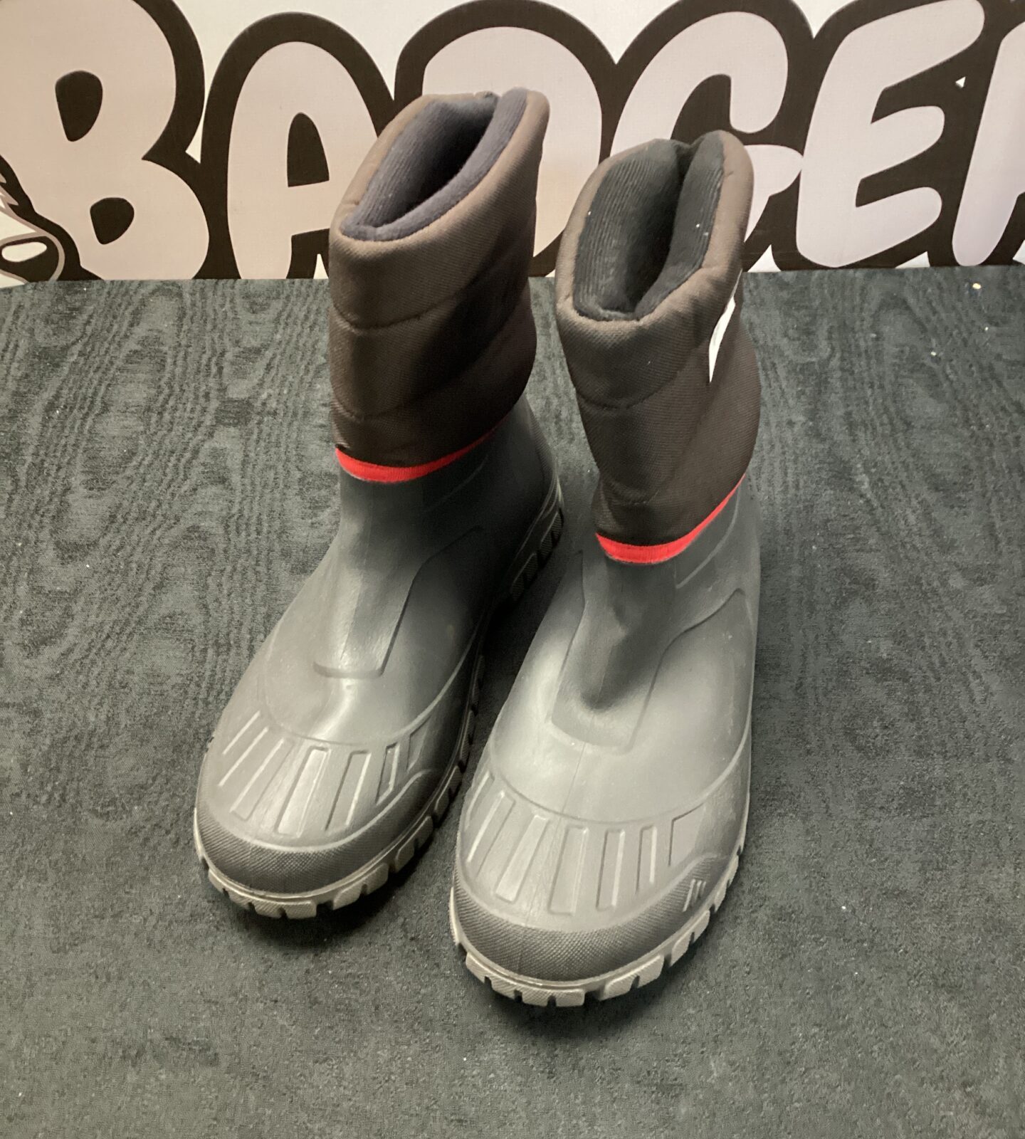 Pair of Queshua snow boots size 9