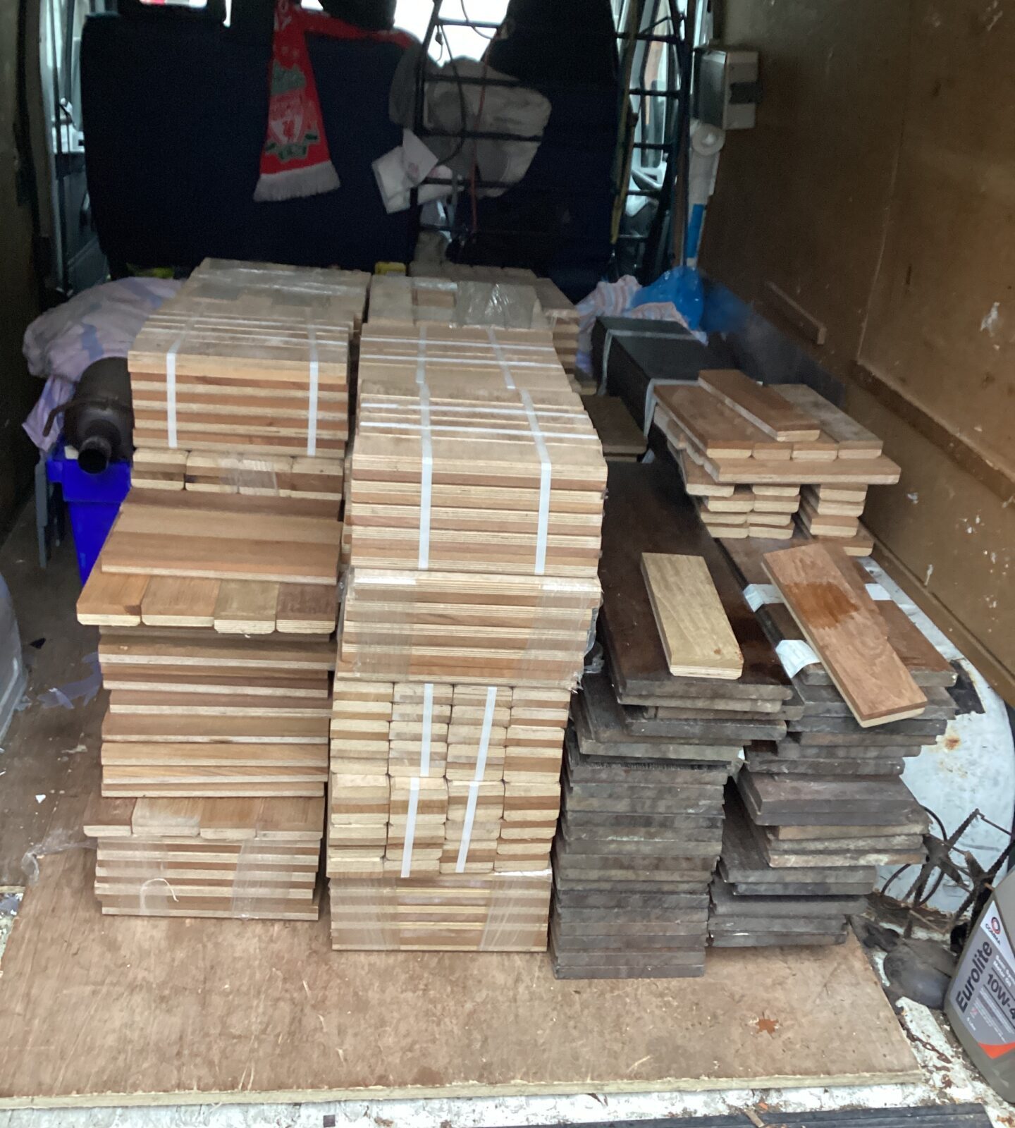 Large quantity of Parquet Flooring