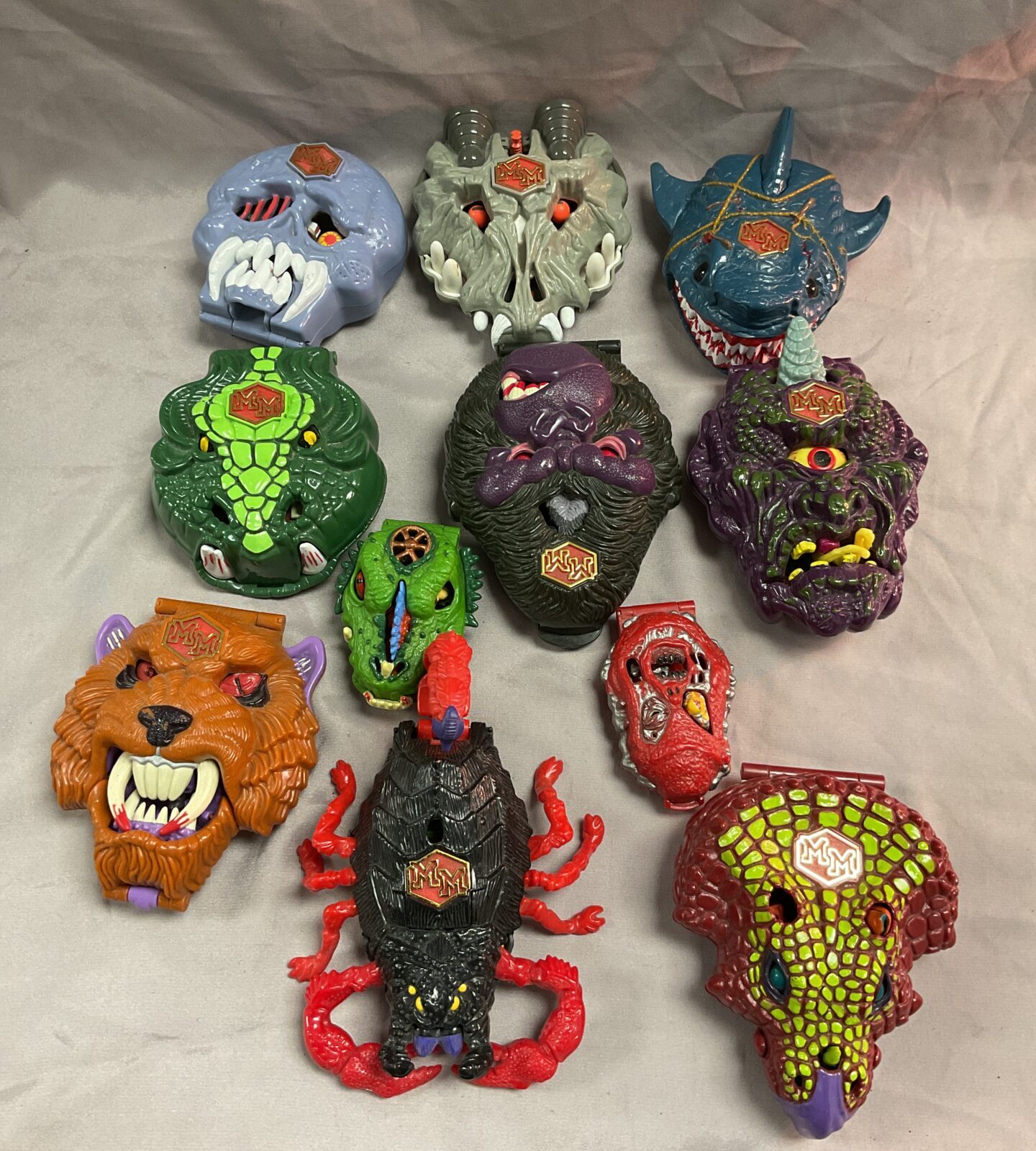 Collection of vintage mighty max toys