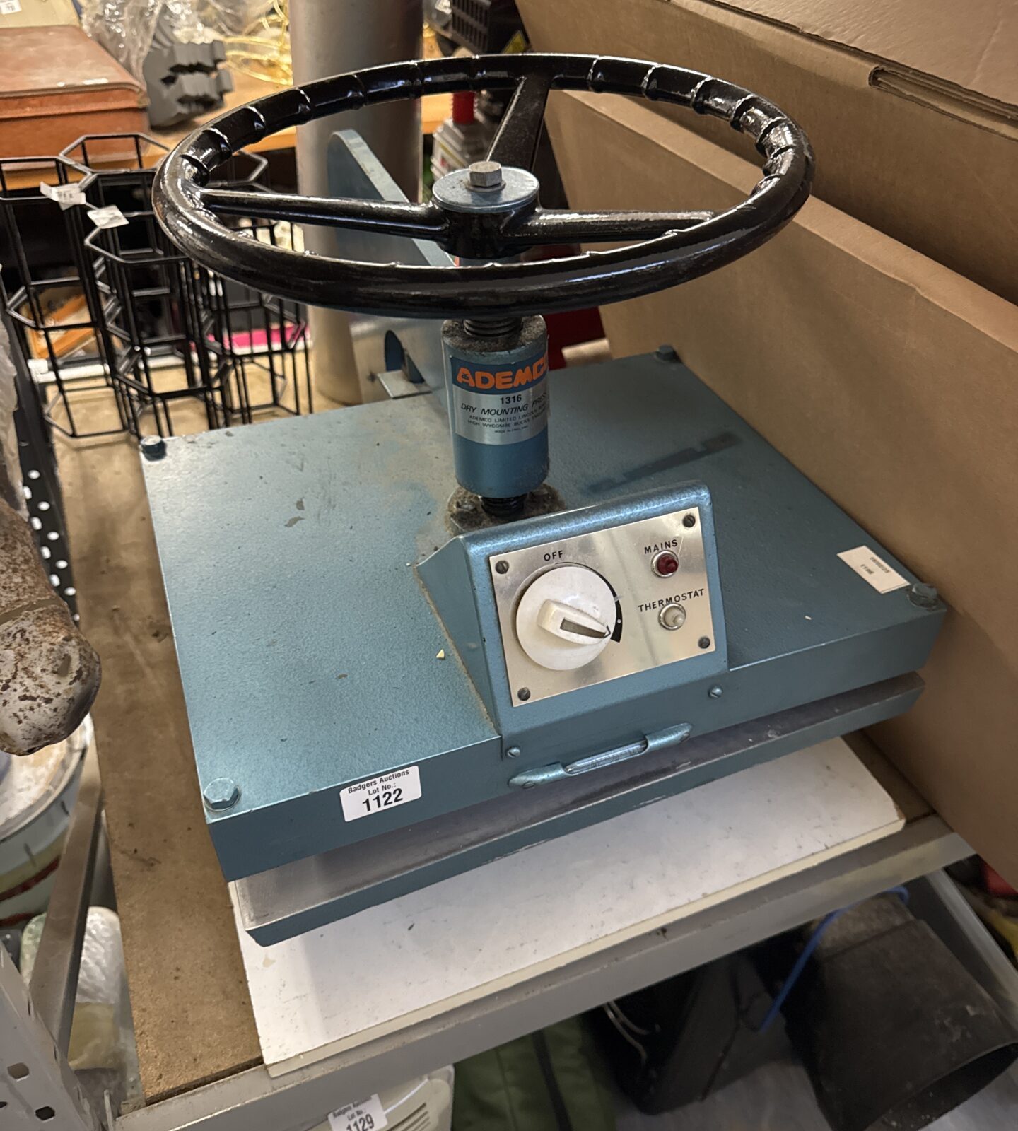 Ademco heat press machine - untested