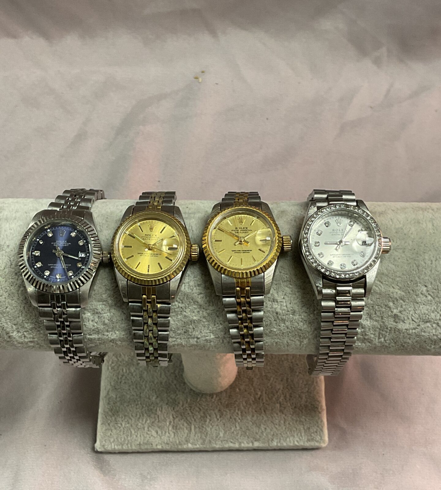 Four ladies Rolex style watches