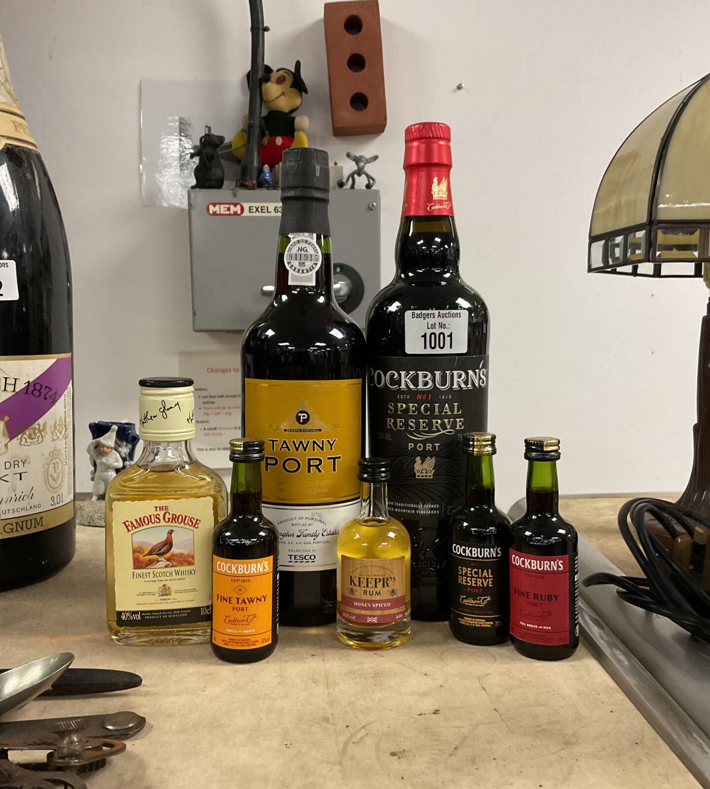 Selection of port including cockburns & tawny port