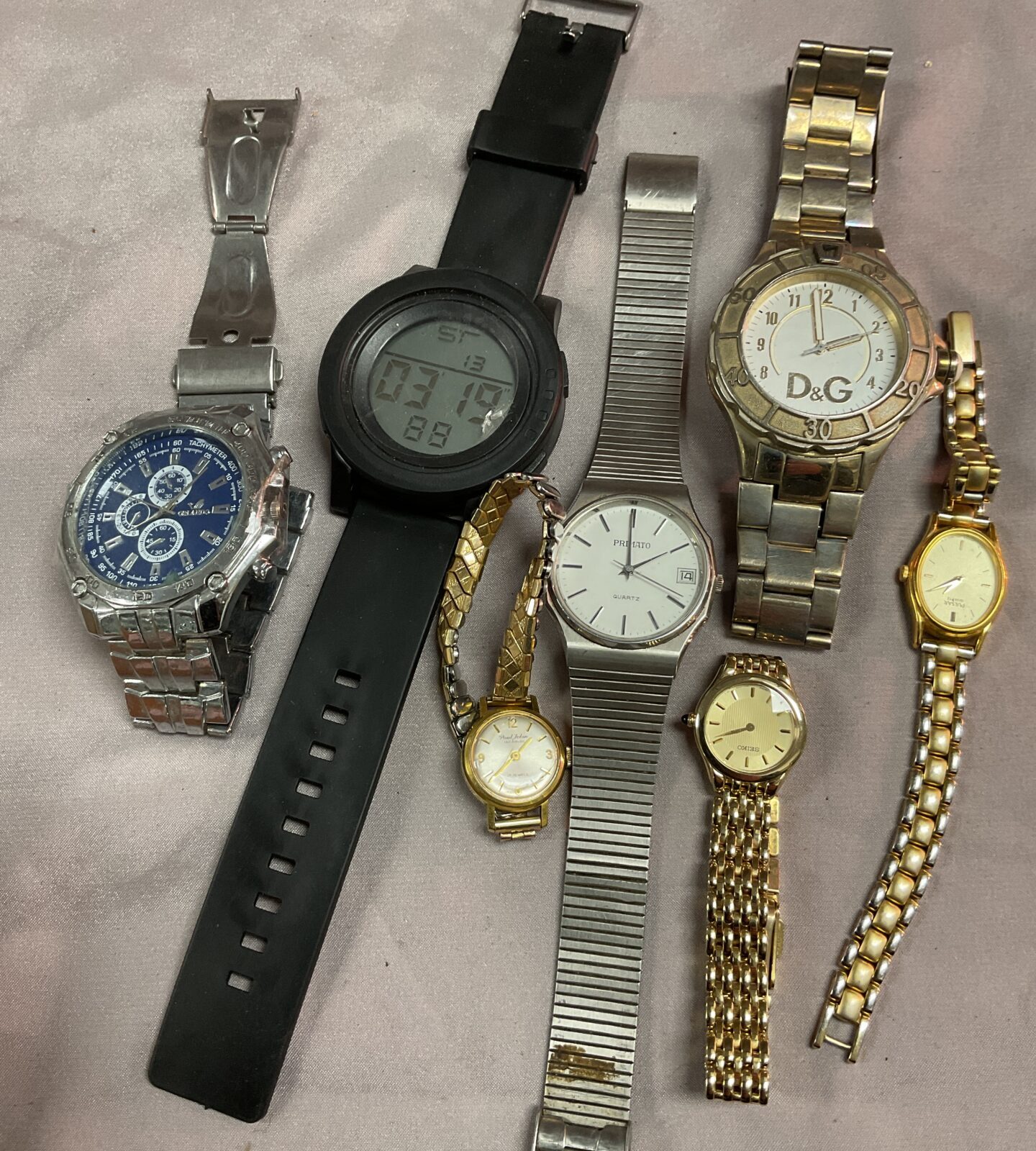 Collection of assorted watches