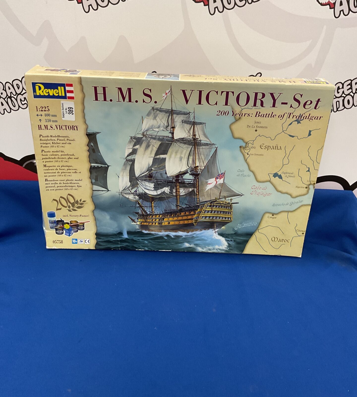 Revell HMS victory plastic model kit set