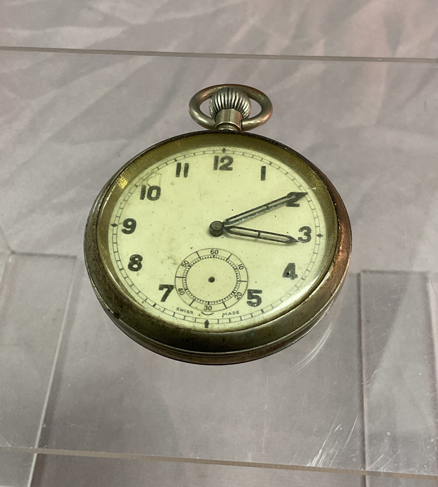 Vintage military pocket watch not working