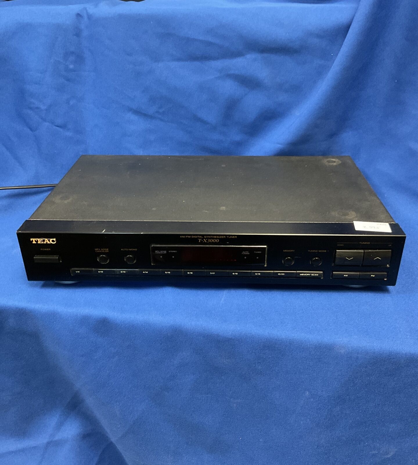 Teac t-x3000 digital synthesizer tuner