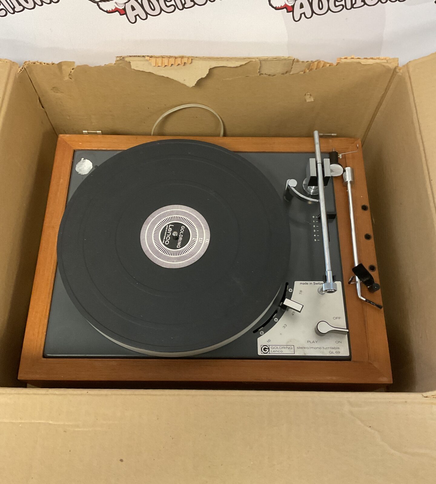 Goldring lenco gl69 turntable