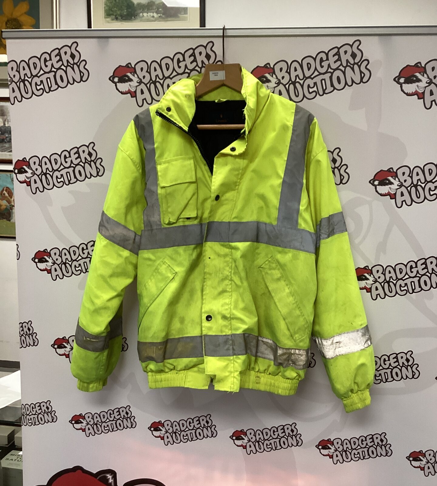 Uneek Hi Viz Jacket suze large