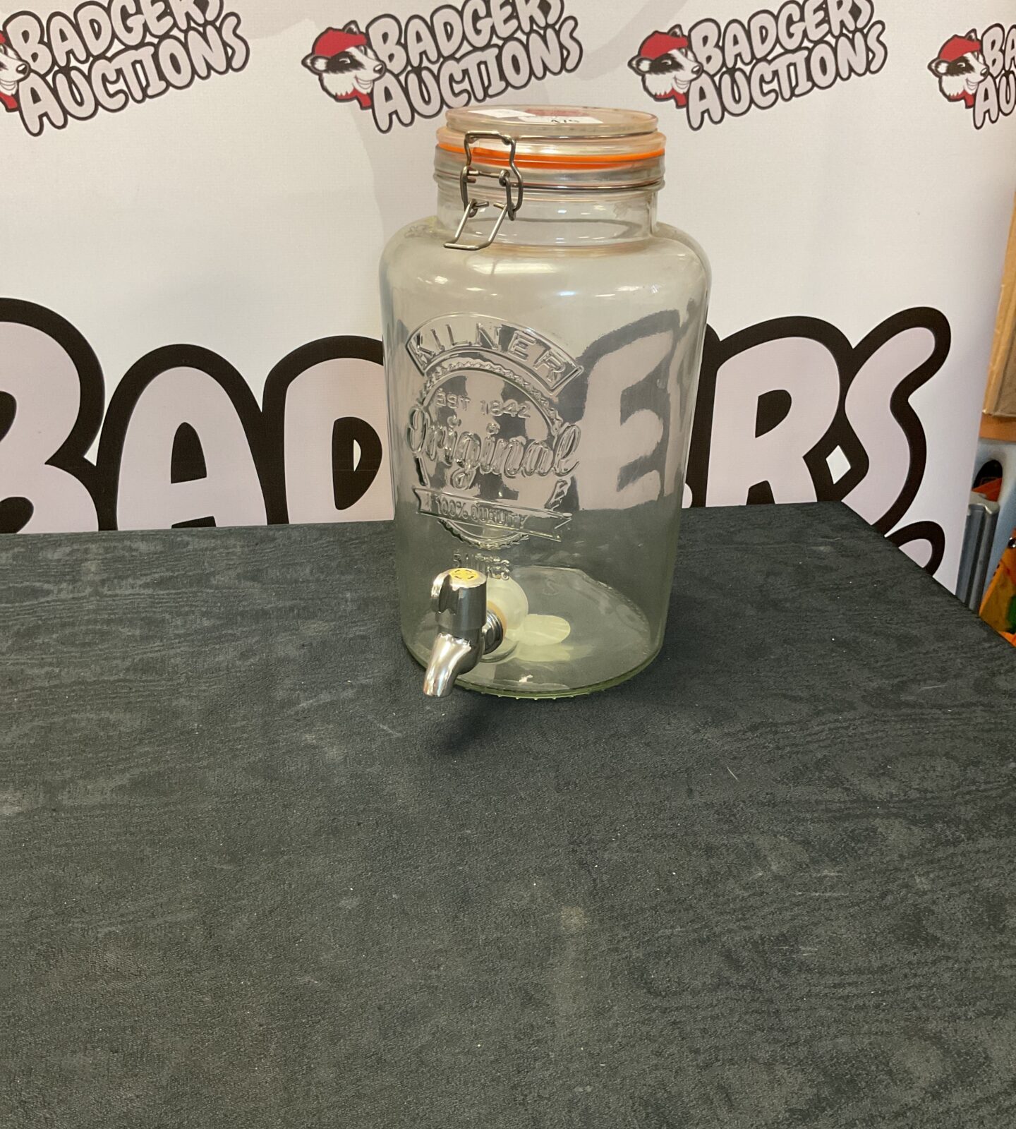 Kilner 5L glass drinks dispenser