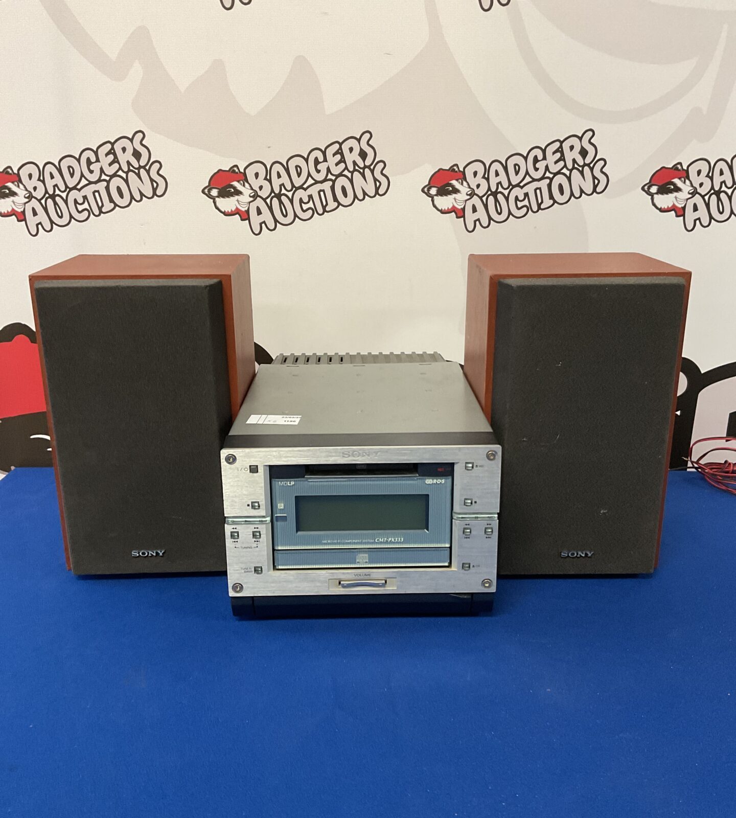 Sony cmt-px333 minidisc hifi system