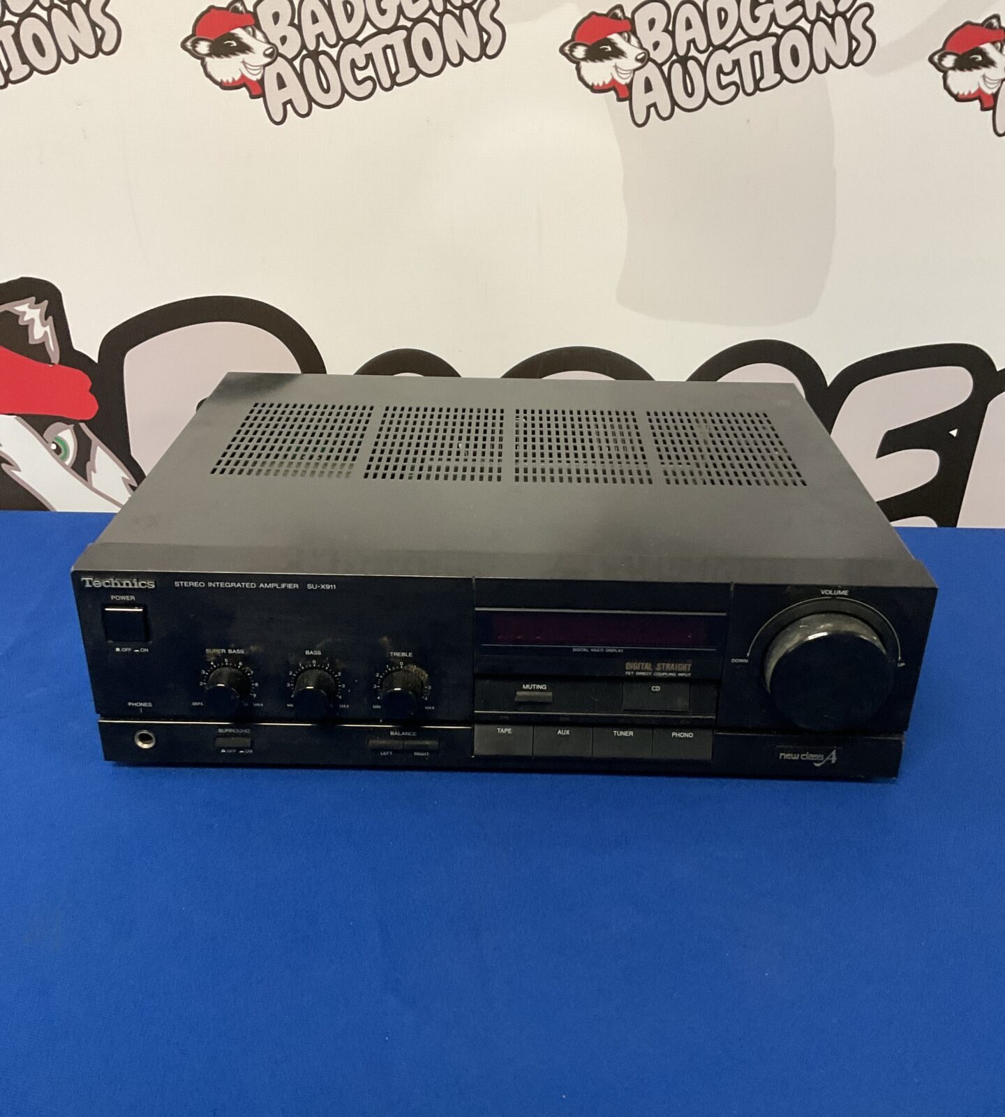 Technics su-x911 amplifier