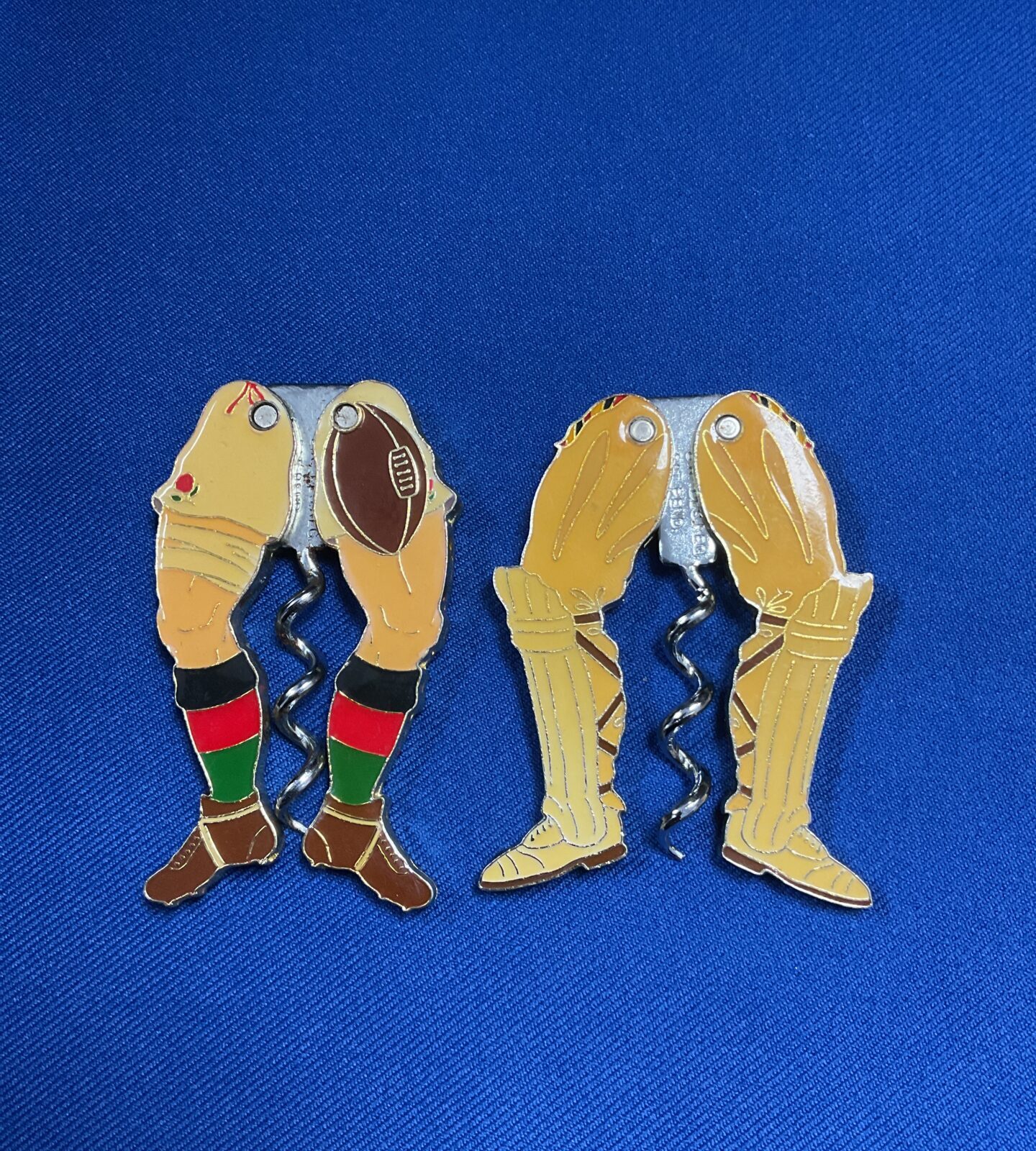 Rugby & cricket bottle openers