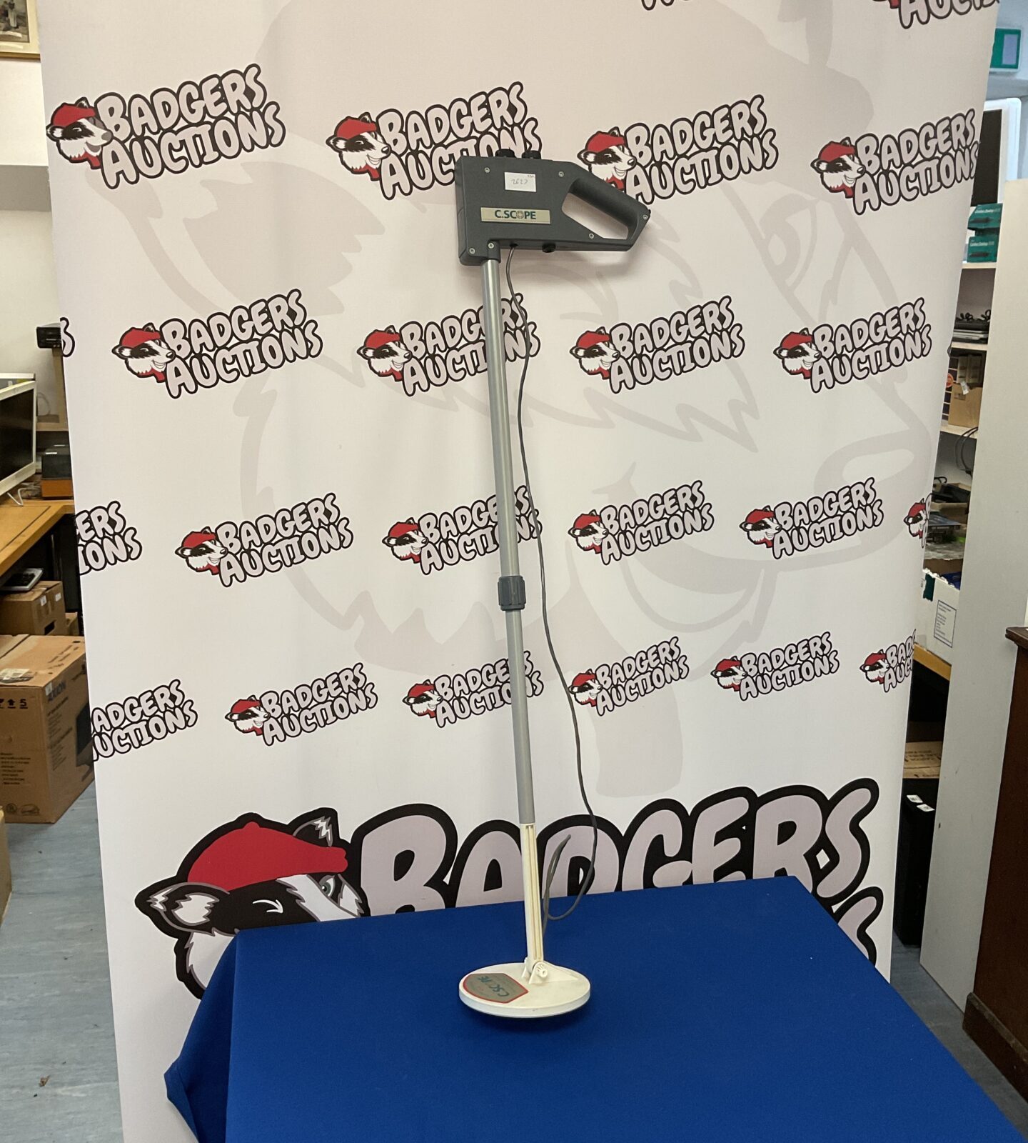 Vintage c scope metal detector