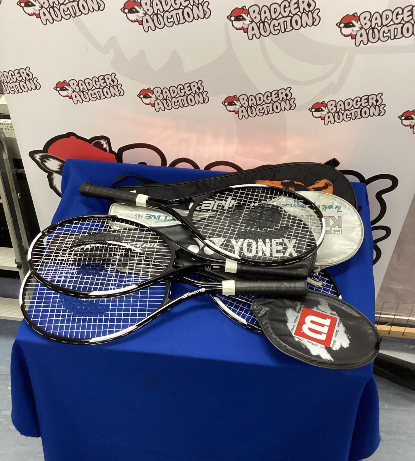 Badminton and Tennis Rackets inc Yonex