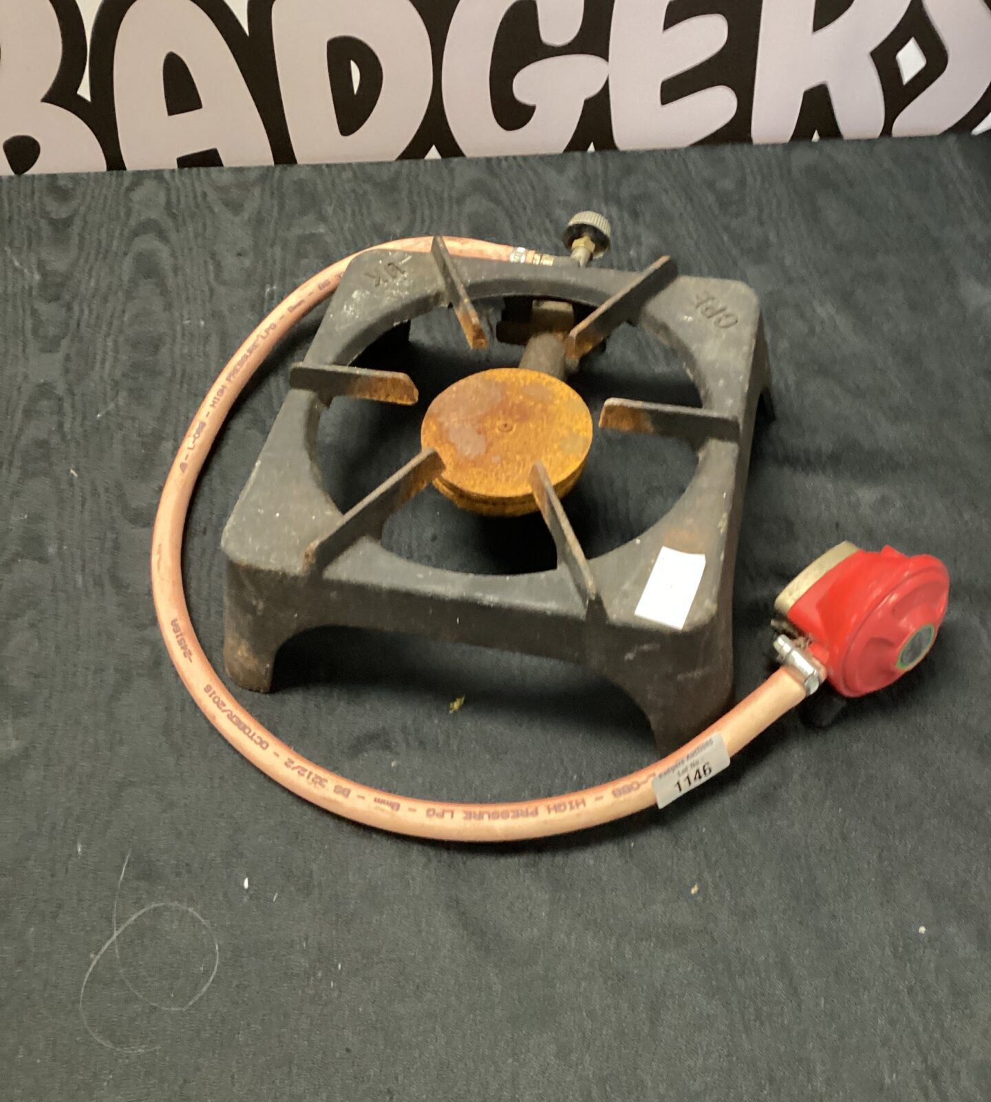 Camping gas stove