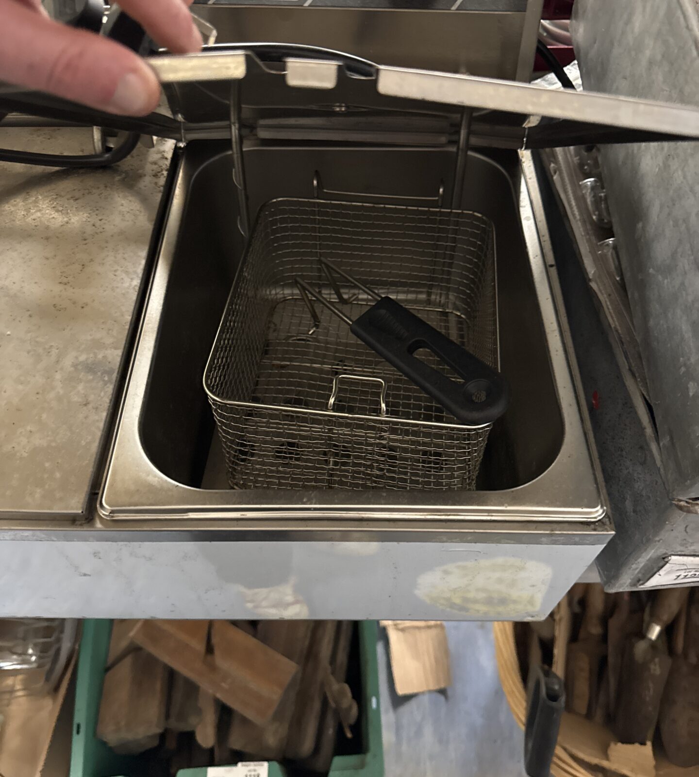 Zokop commercial food fryer - untested - Image 2