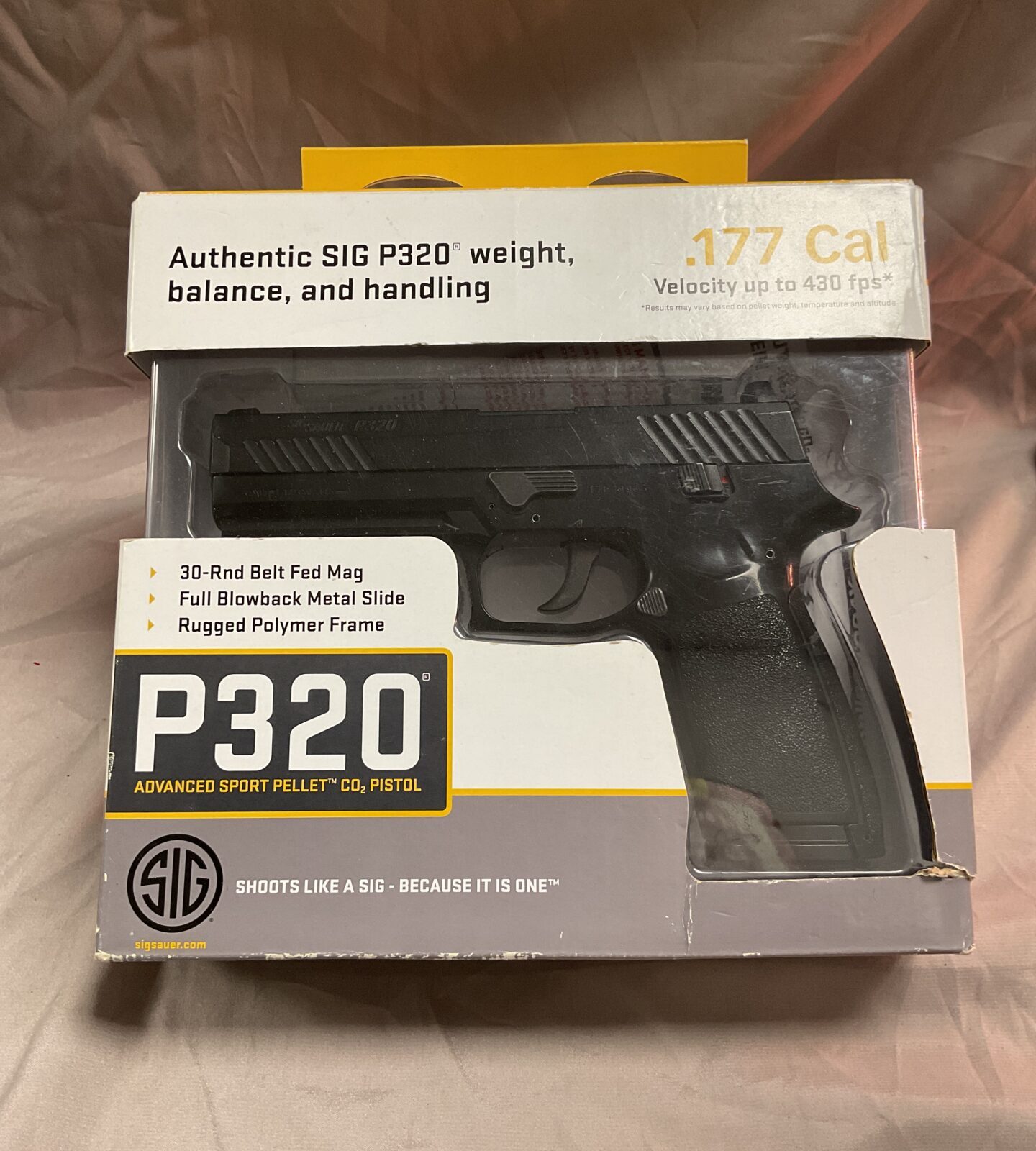 sig sauer p320 pistol .177 cal