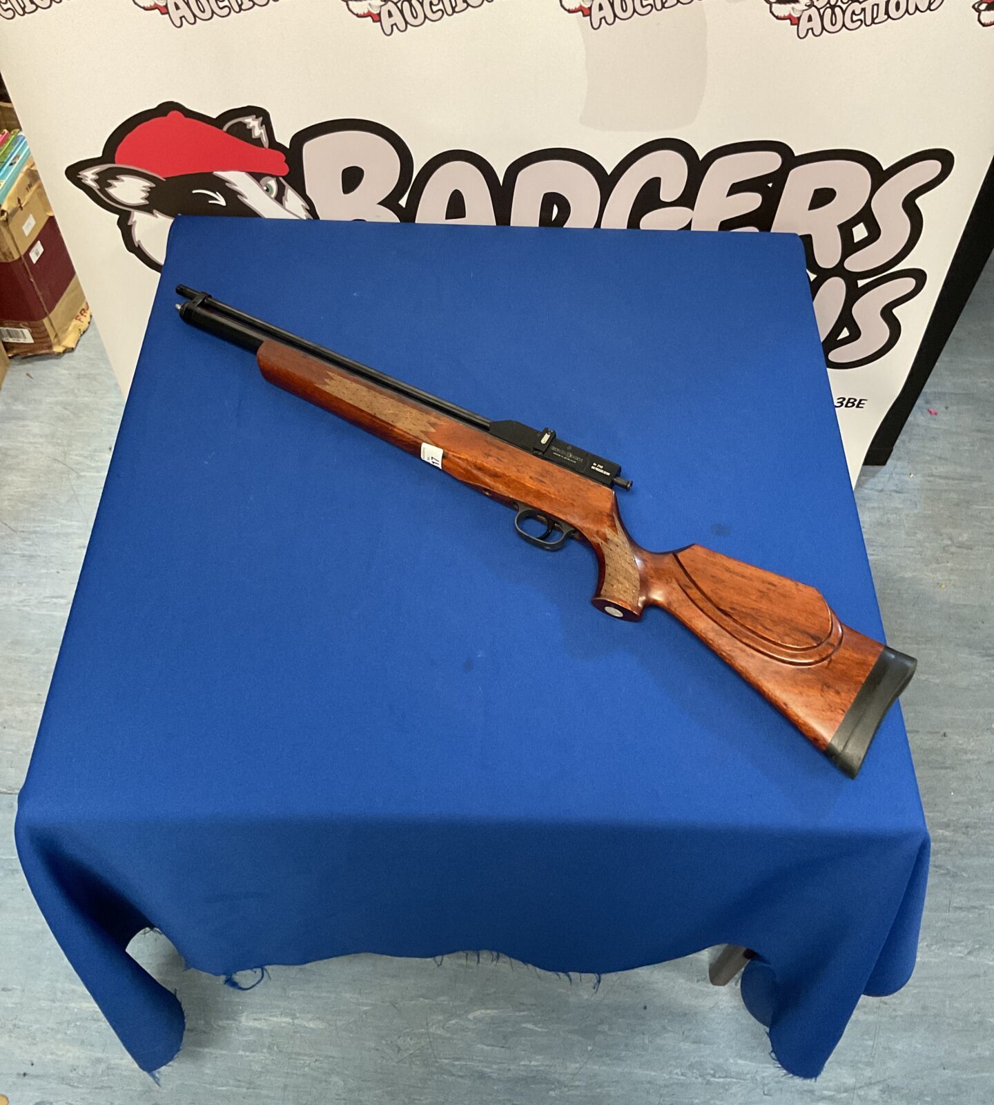 Brocock concept super 6, 5.5mm/ .22 cal pre charged gas rifle. S/n 2142