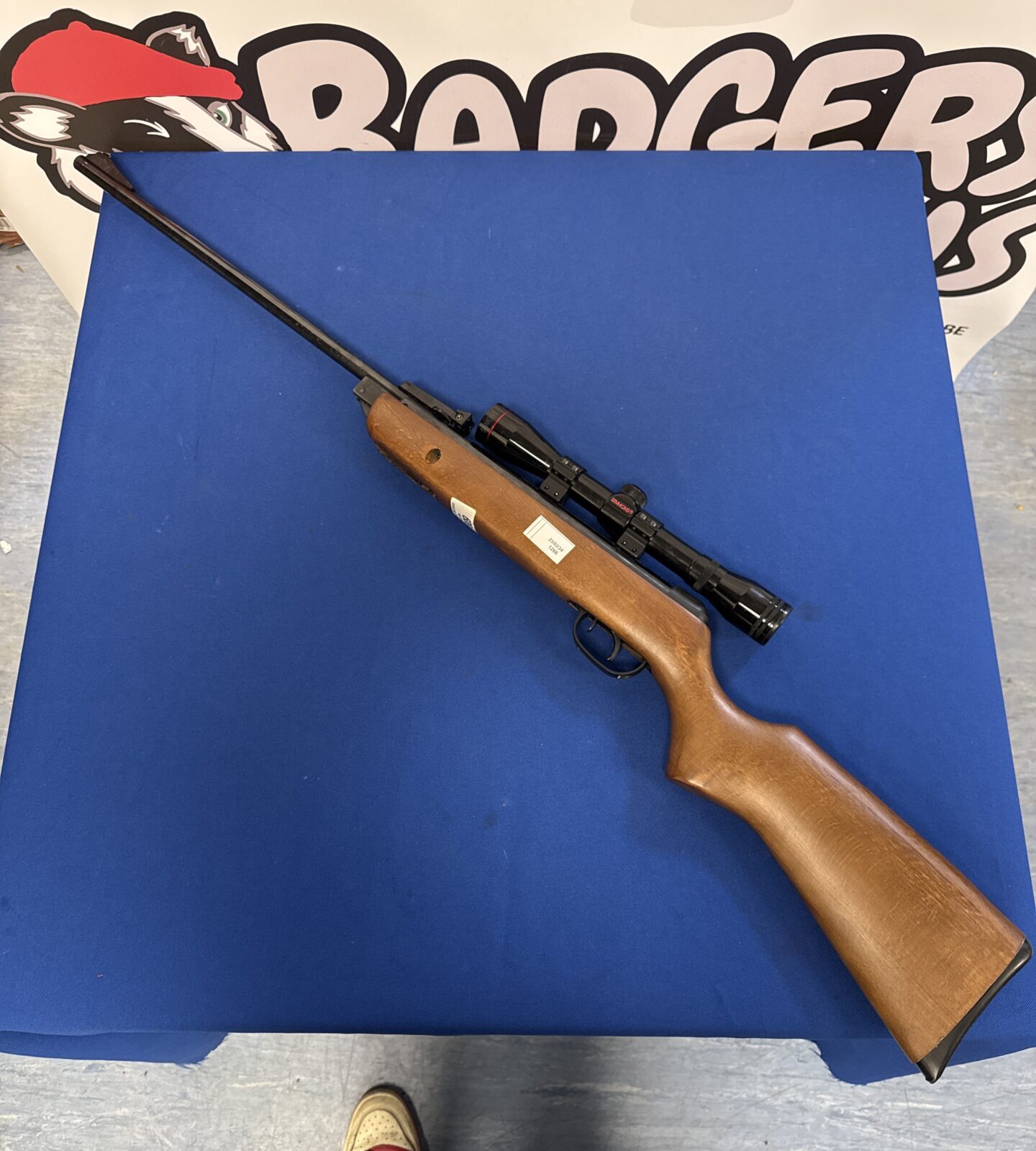 BSA Meteor air rifle with Simmons scope