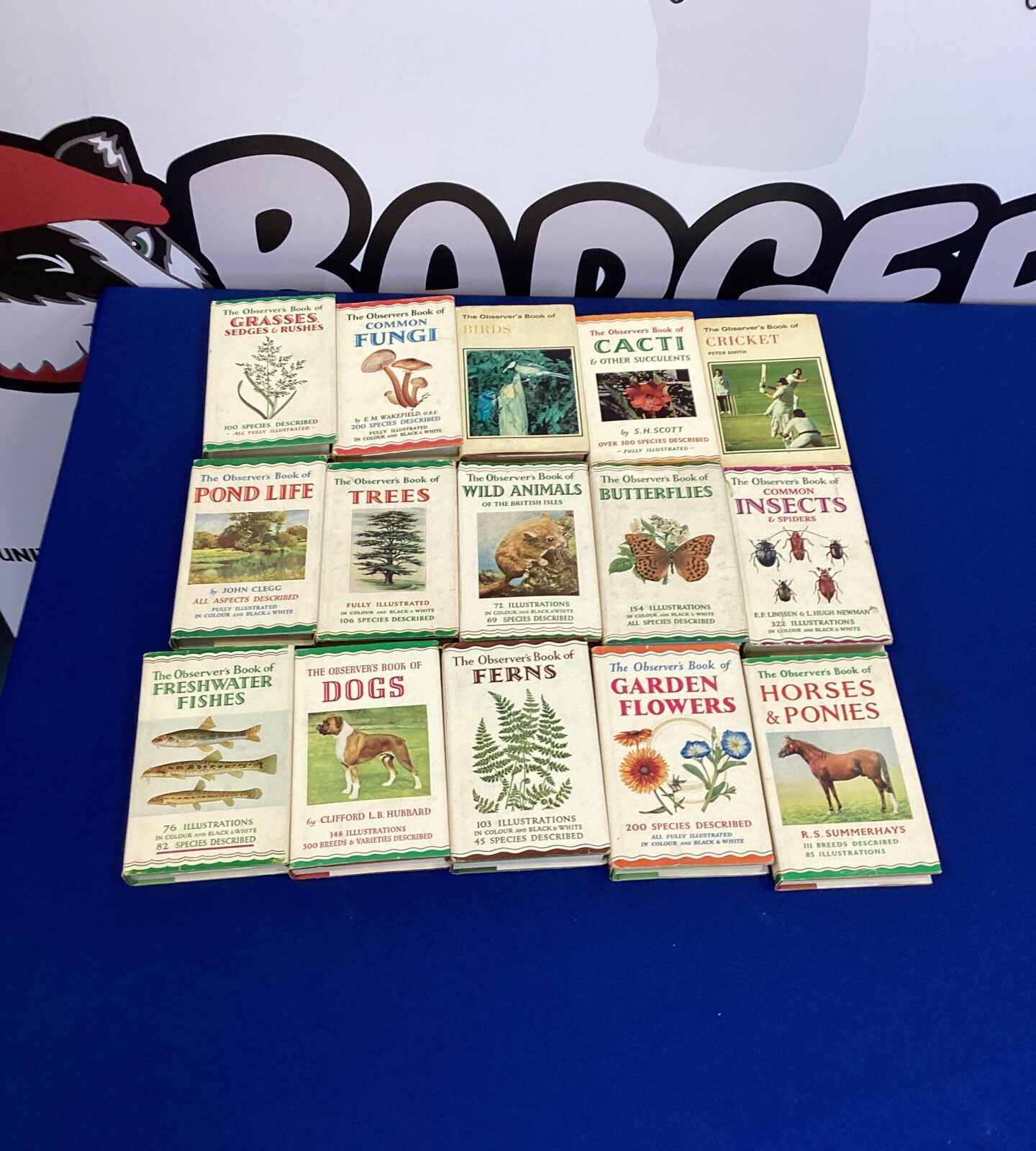 Collection of The Observers Illustrated books