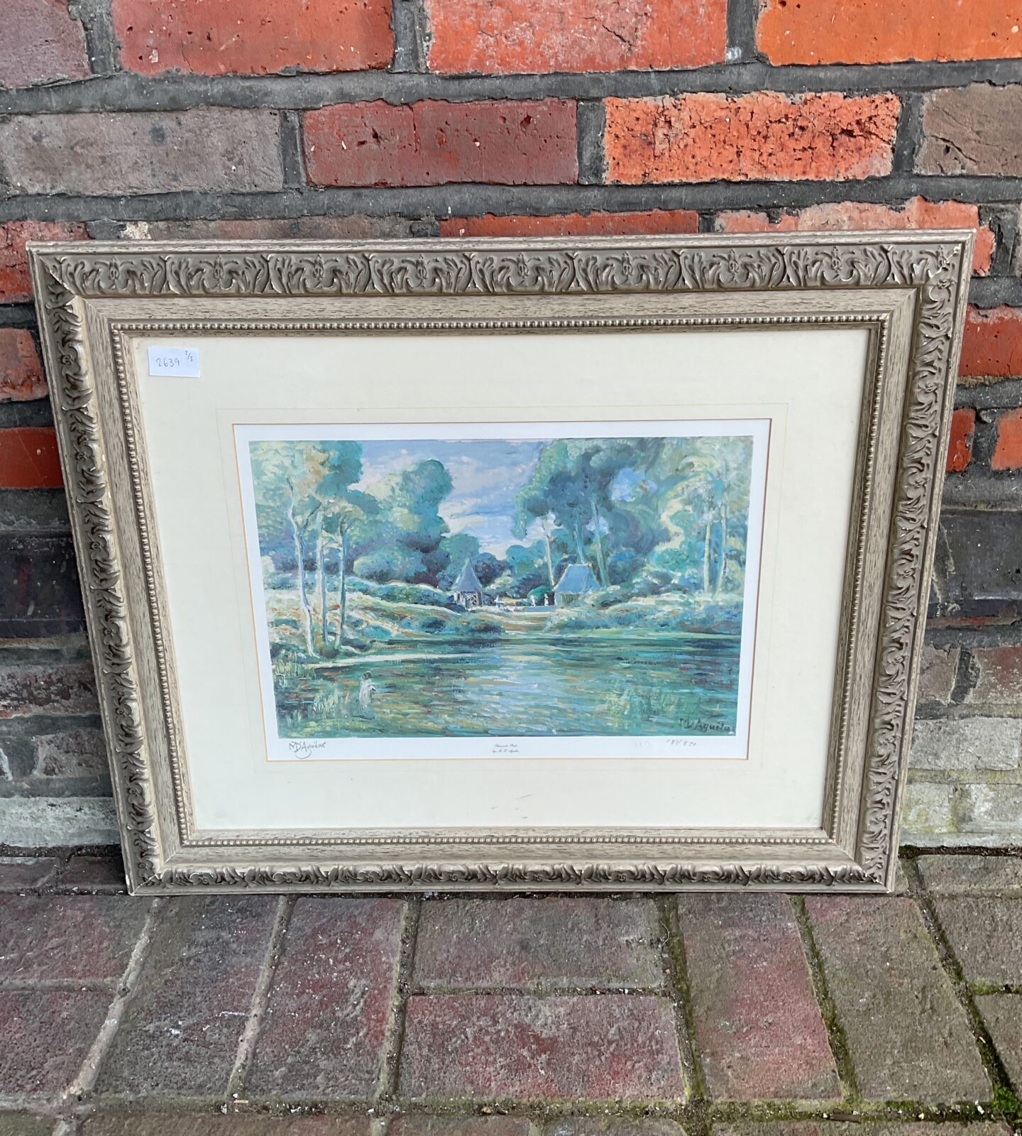 Michael d’aguilar limited edition framed print of stancombe park