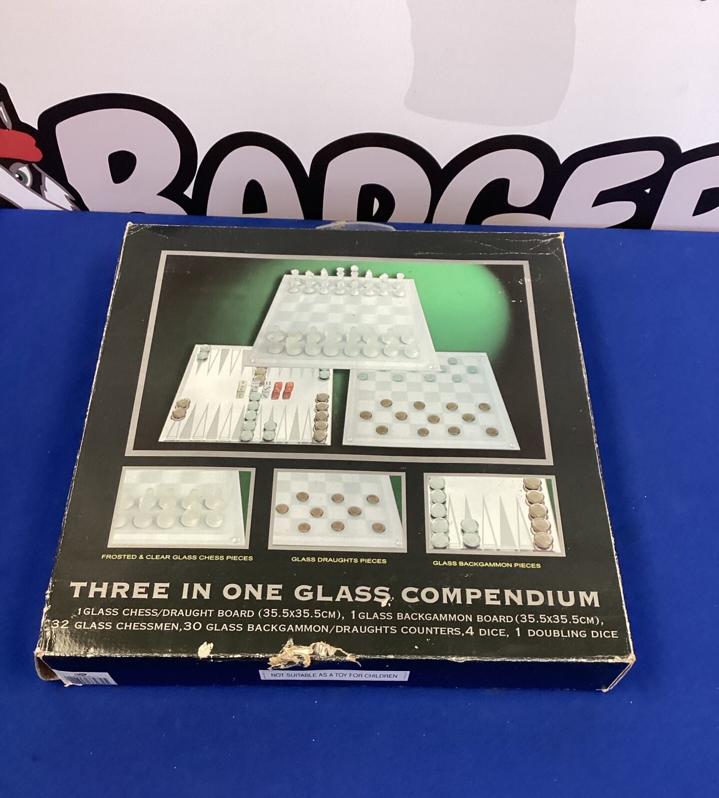 Boxed Glassed Three in One Glass Compendium