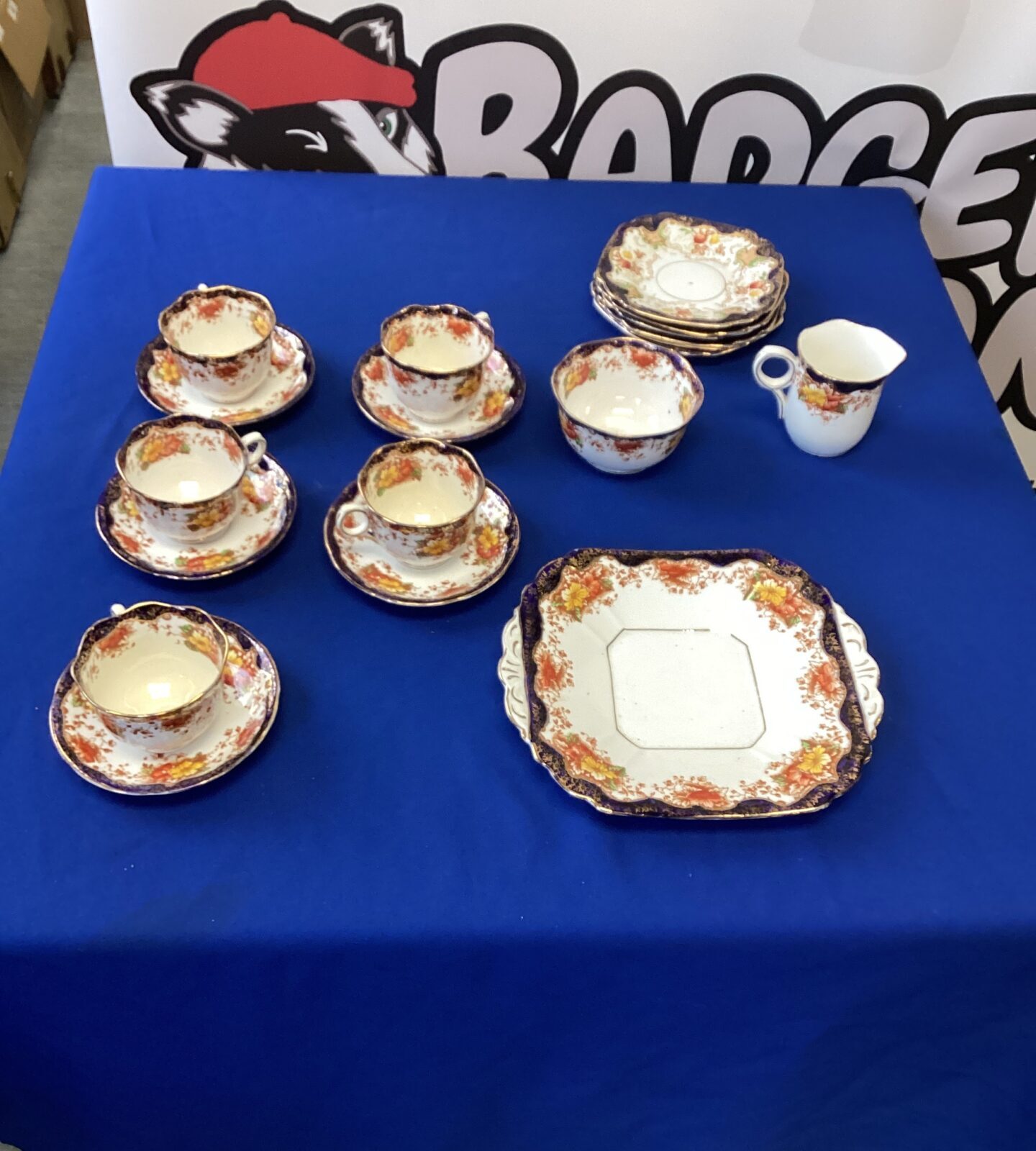 Crown Bone China  part Tea Set