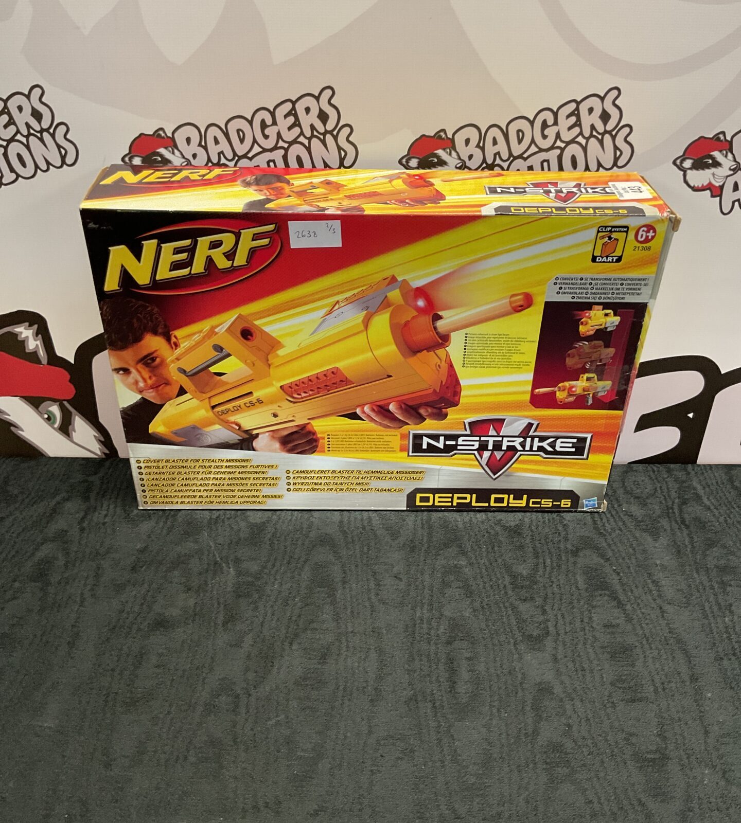 Nerf N-strike Deploy cs-6 toy gun boxed