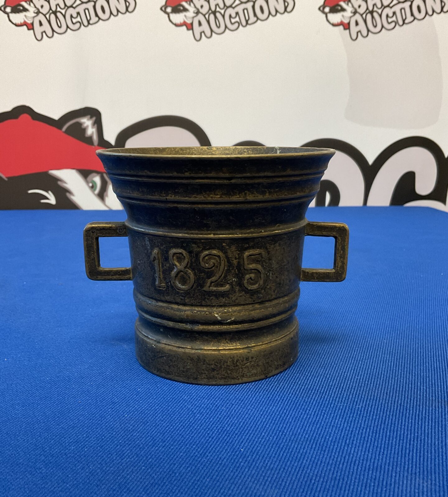 1825 bronzed goblet