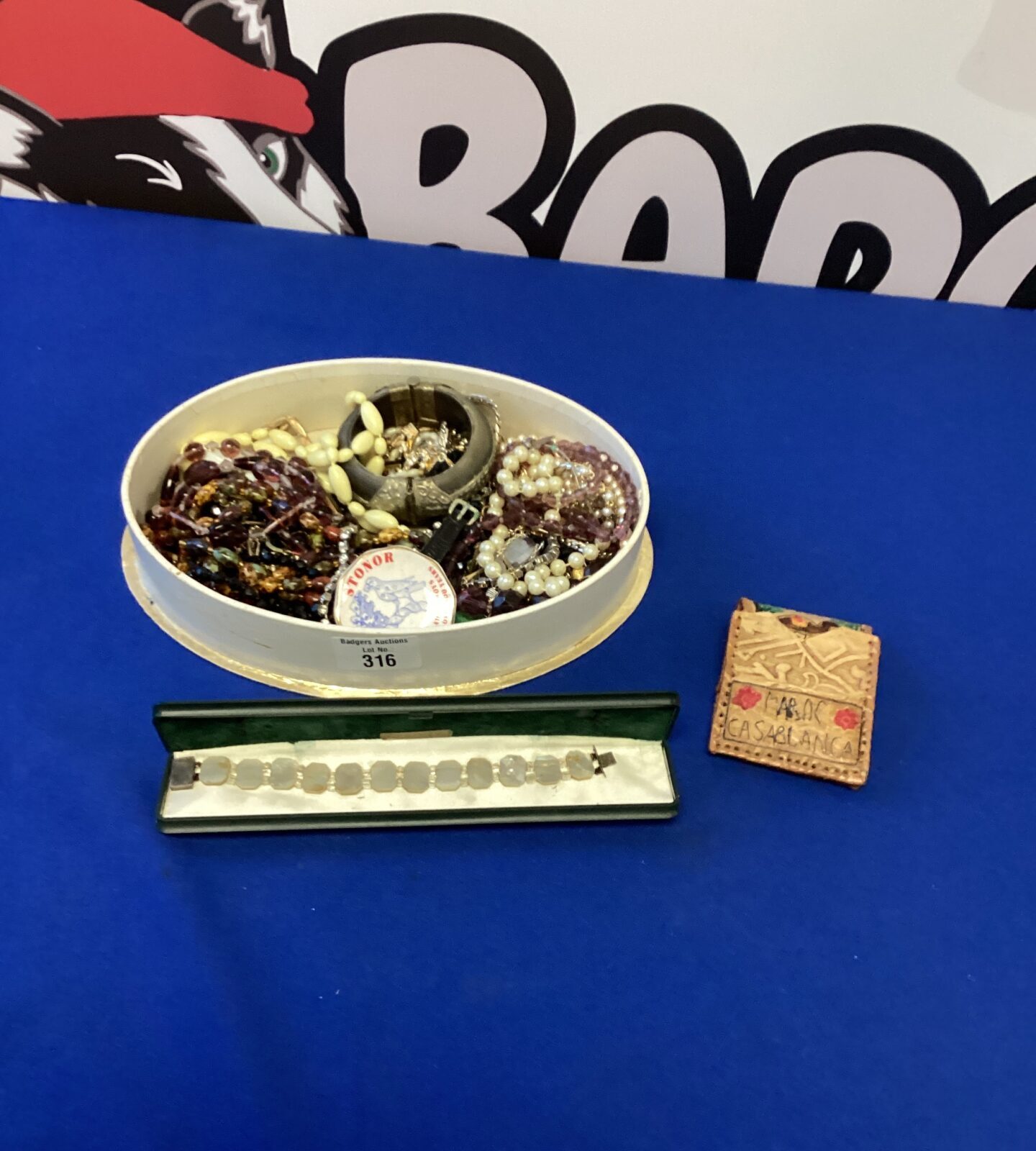 Tray of costume Jewellery