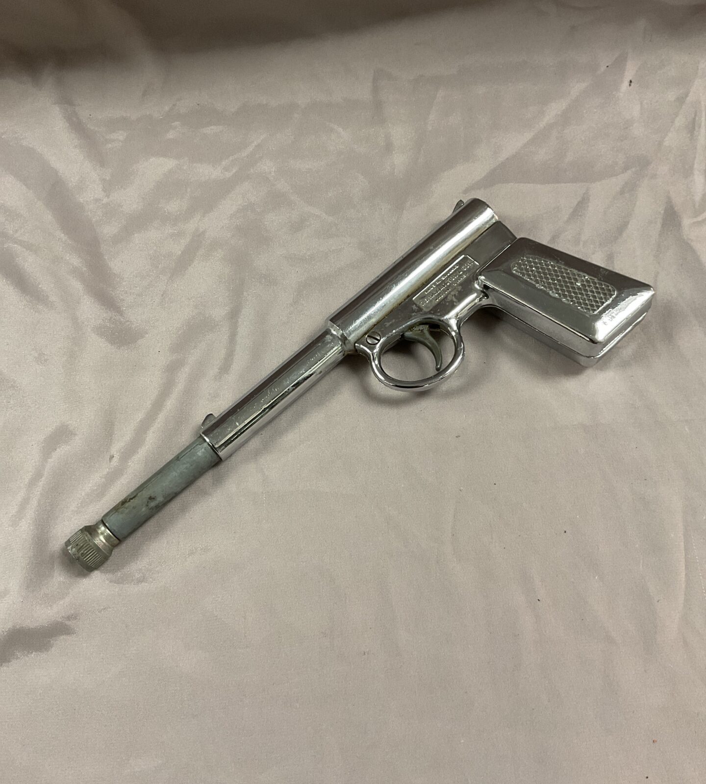 Vintage chrome gat gun