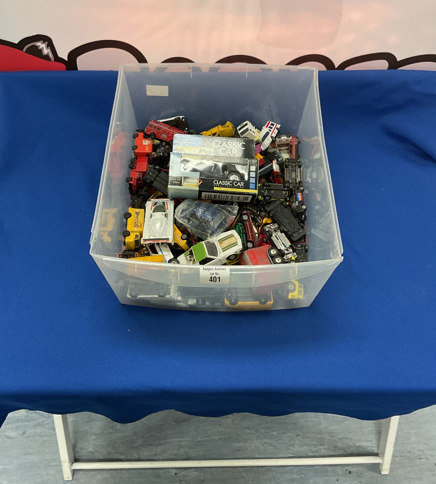 Box of mixed diecast models inc corgi