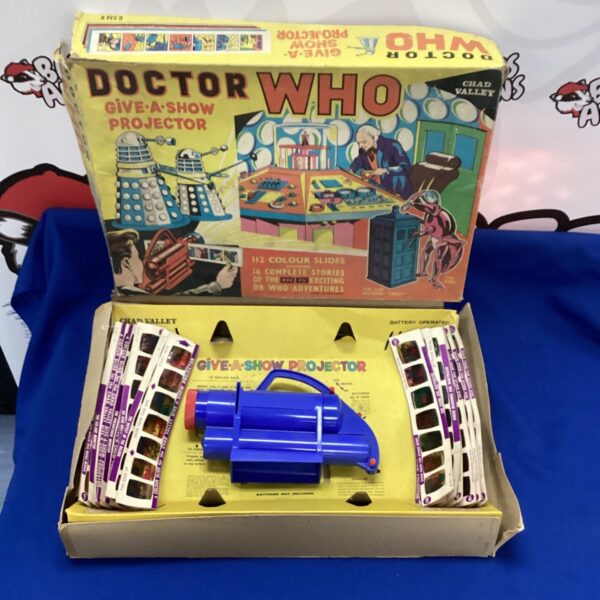 Vintage Chad Valley Dr Who Give a Show Projector