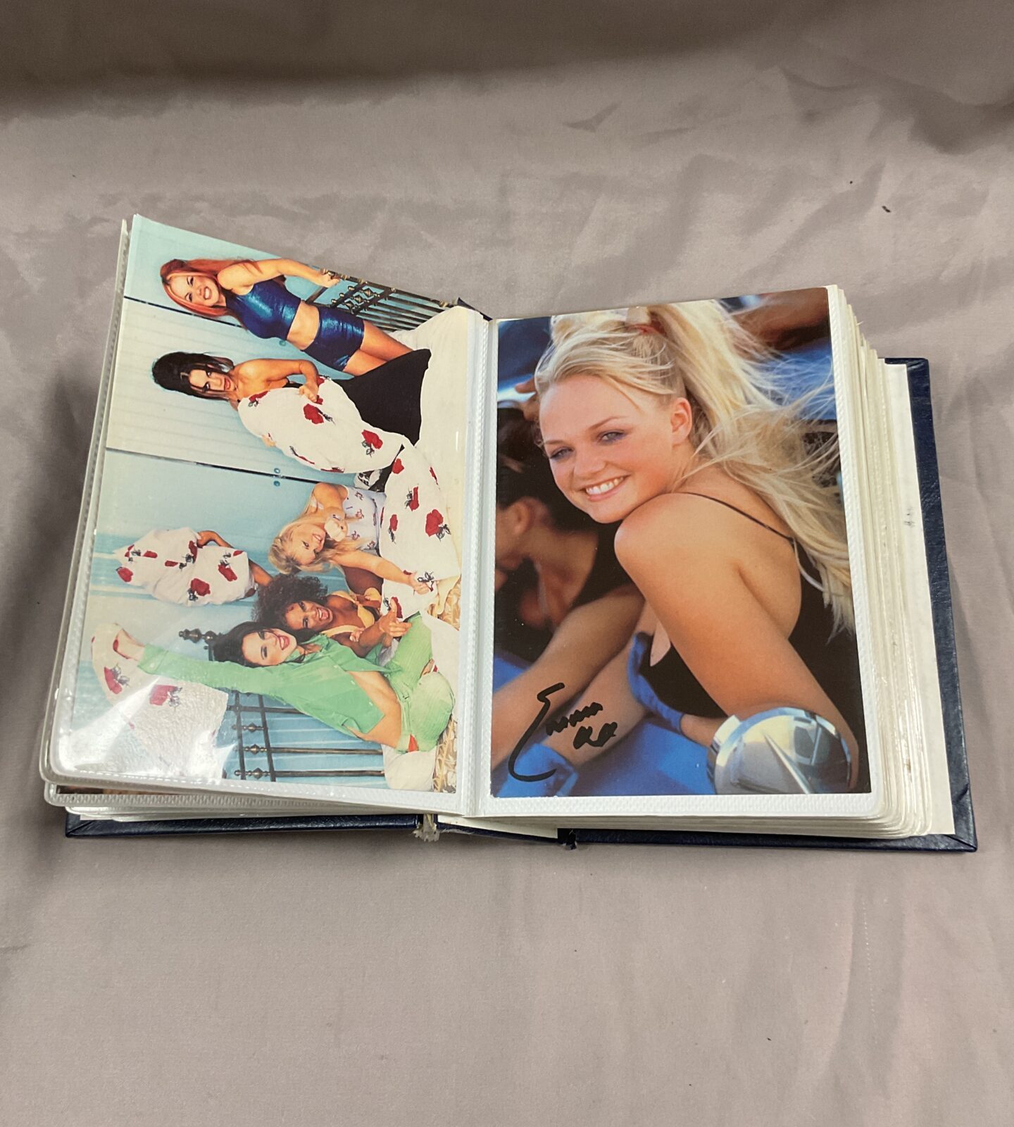 spice girls signature book Photo album