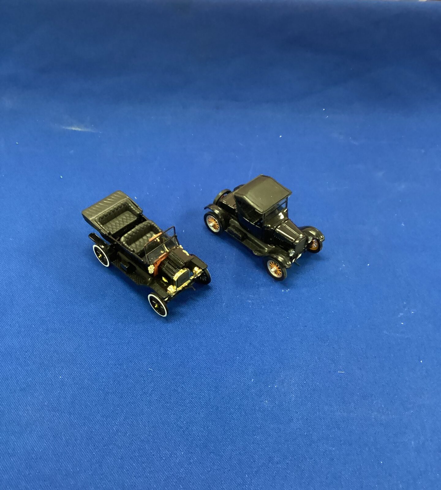 Two model cars Ford Model Ts