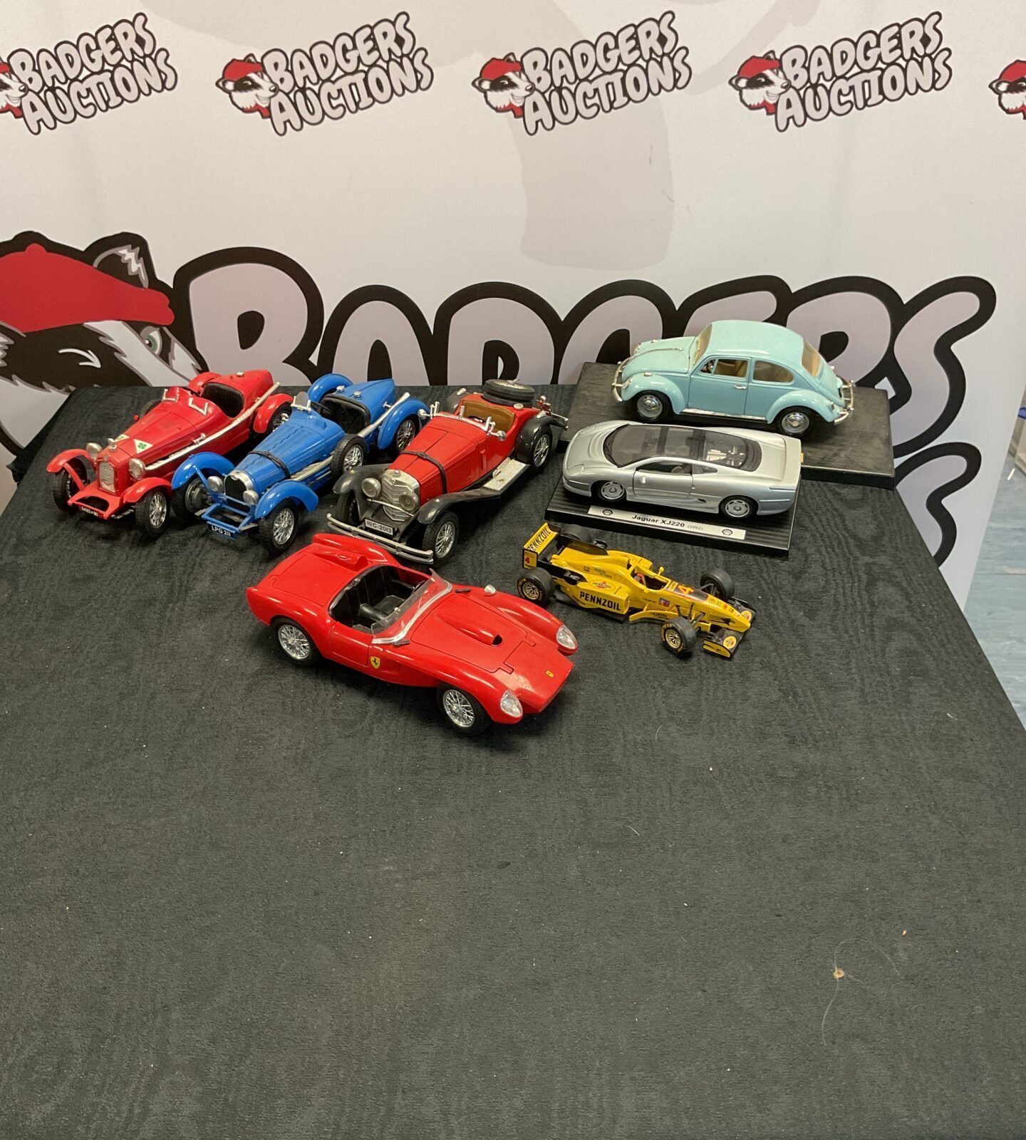 Selection of mixed diecast models inc burago