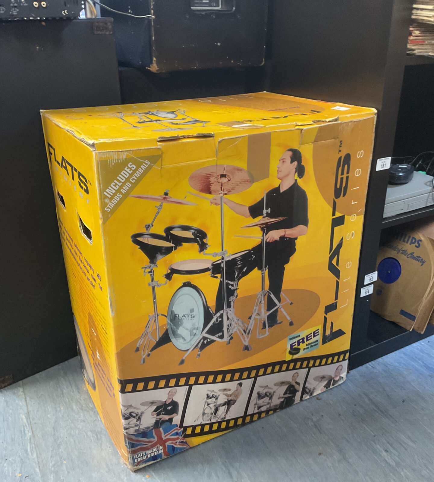 Flats lite series drum kit