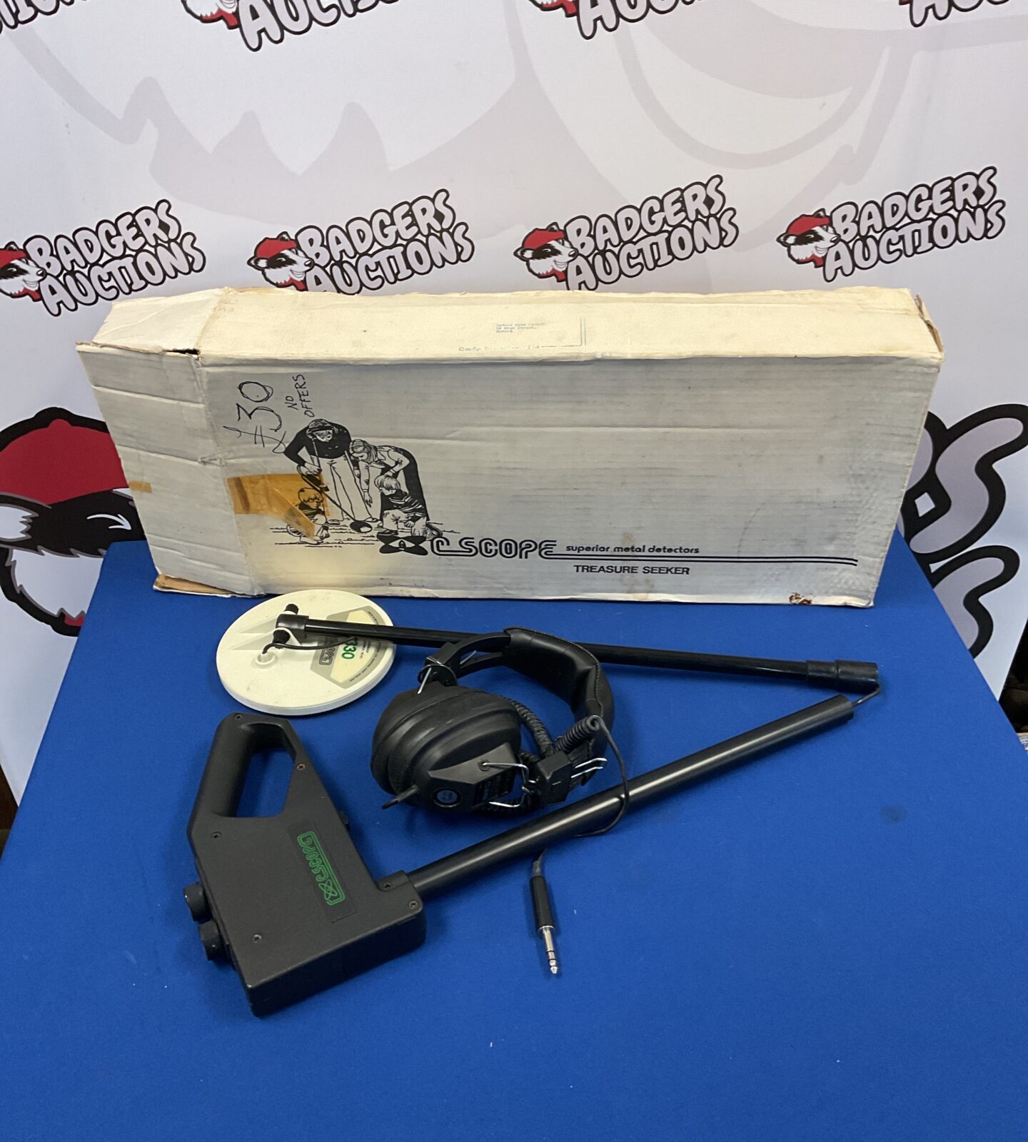 C-scope treasure seaker metal detector
