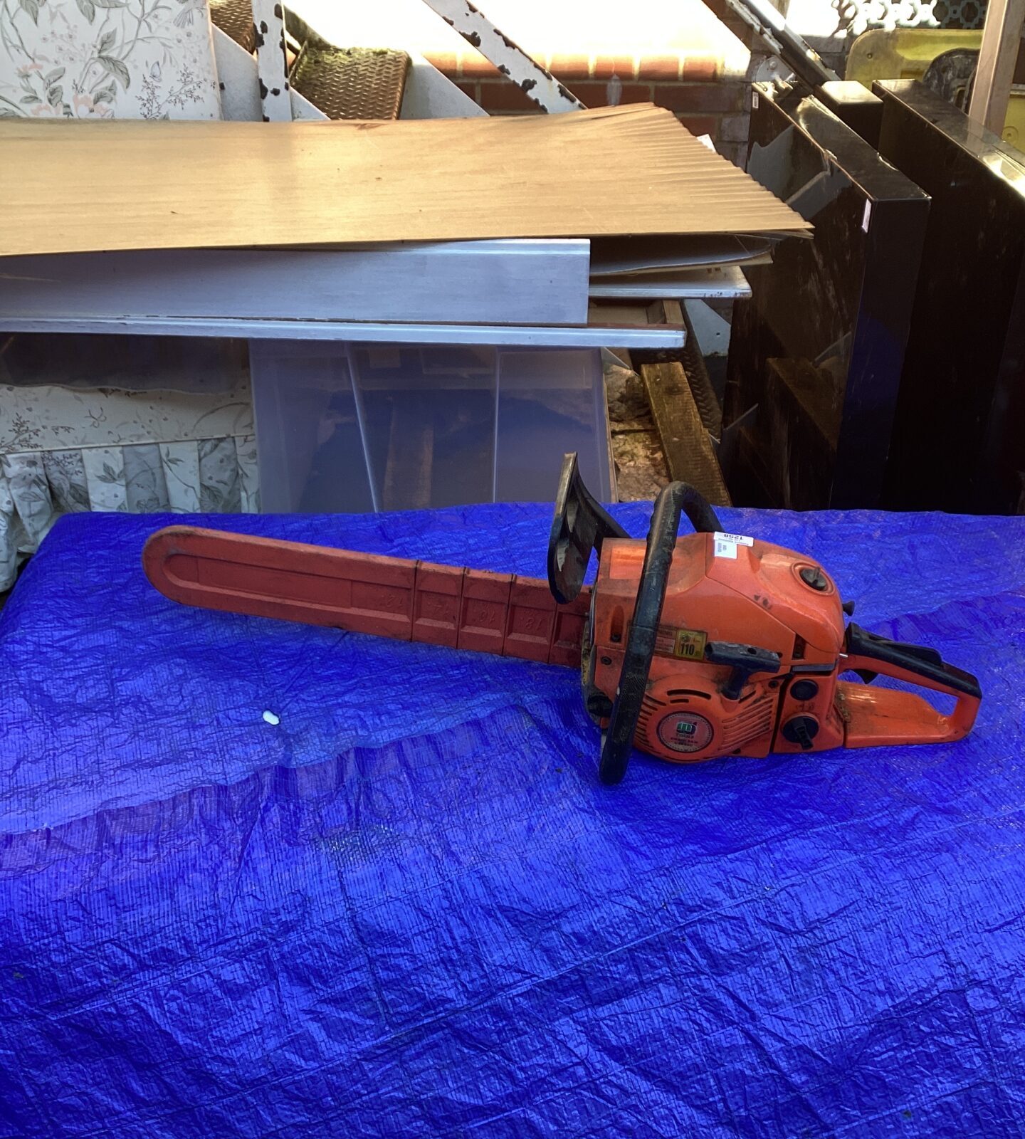 MJ Tools petrol chainsaw - untested