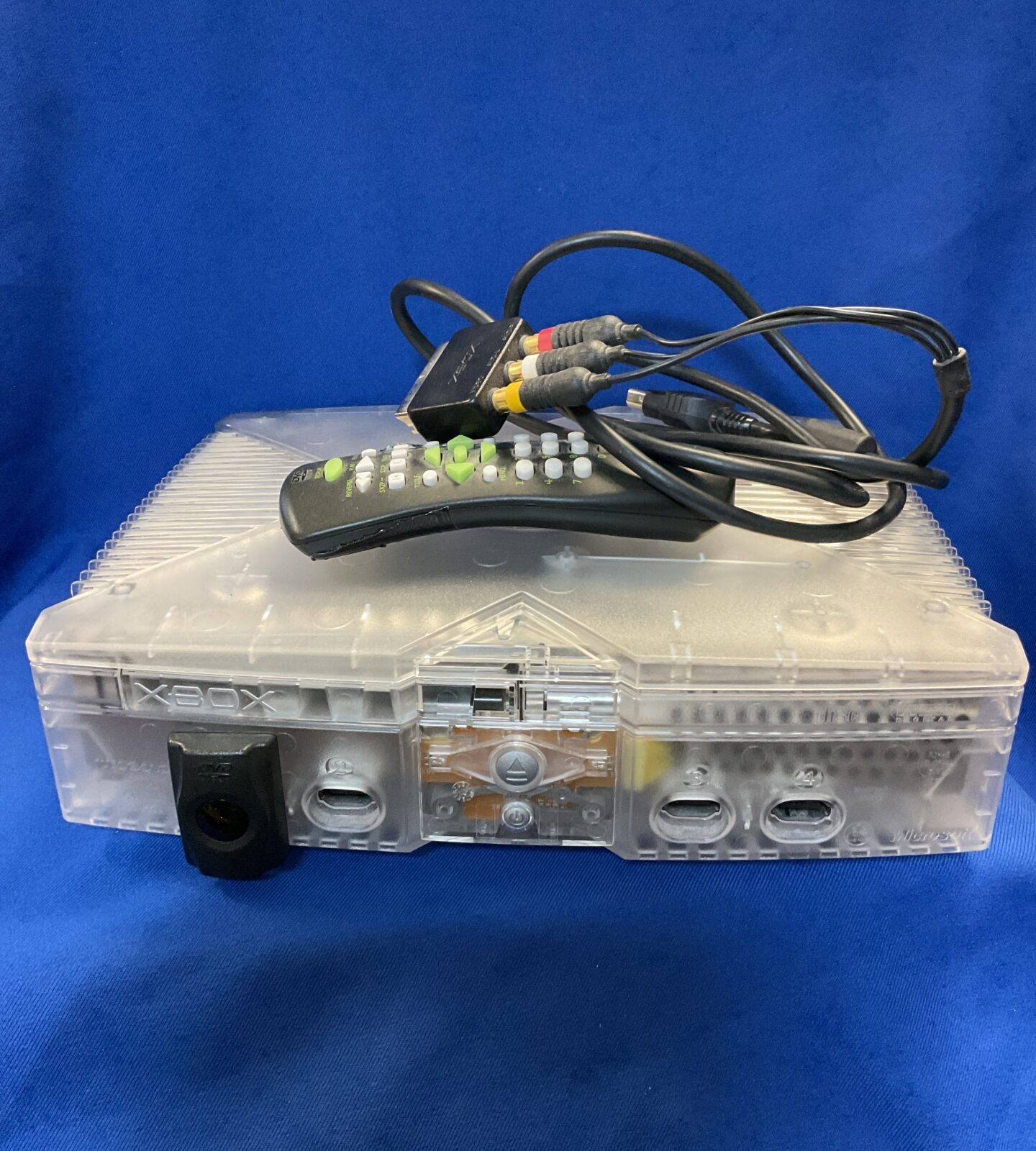 Original crystal xbox console