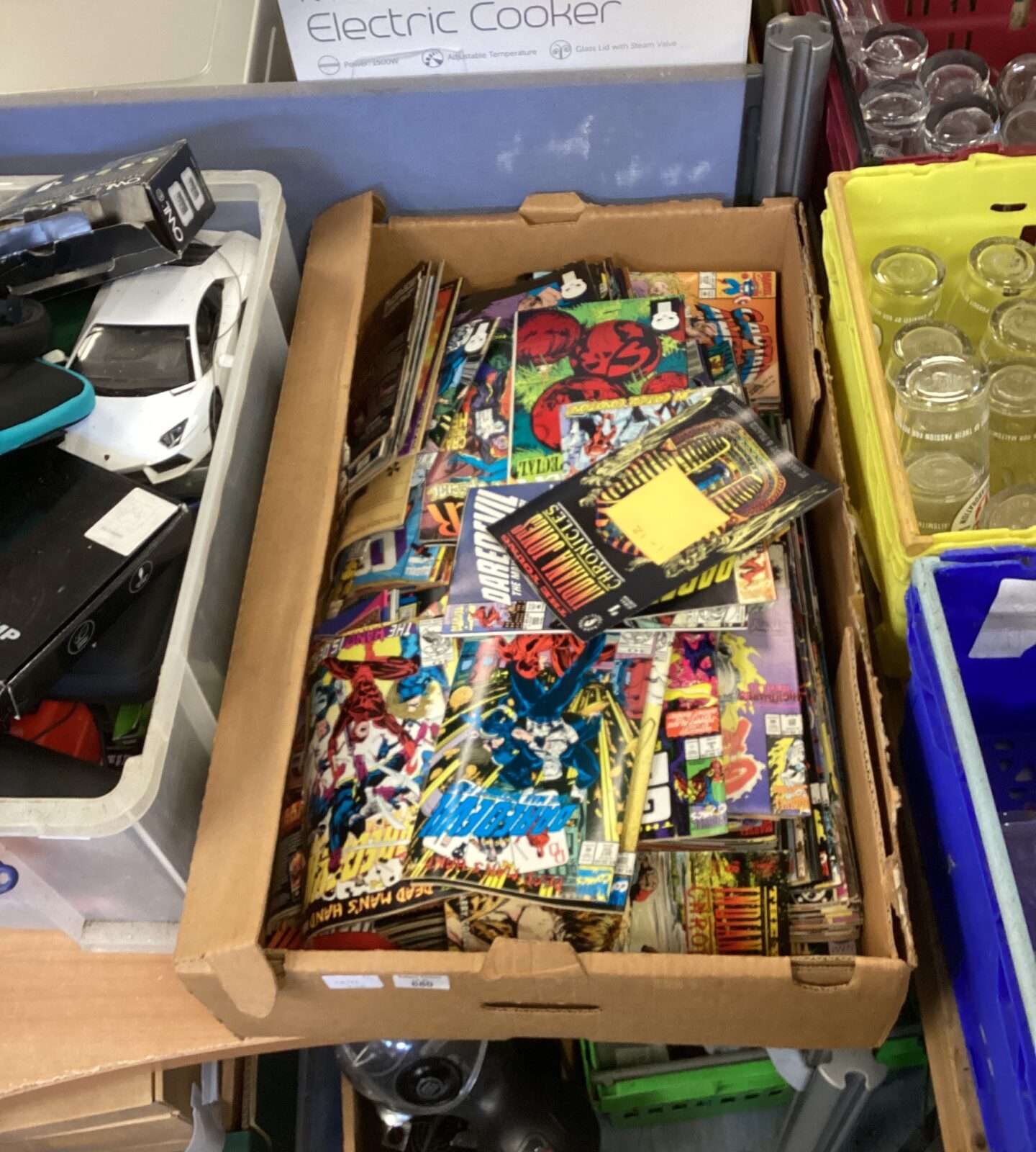 Large Box of Mixed Comics incl marvel