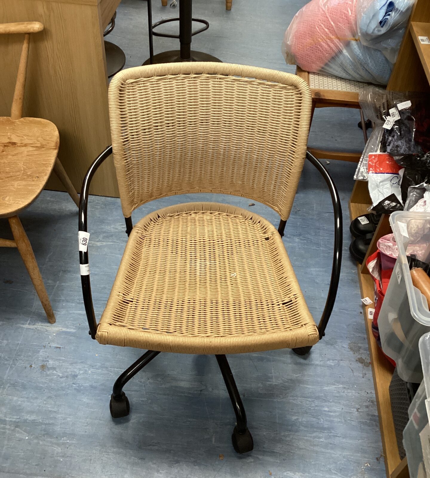 Rattan Office Chair