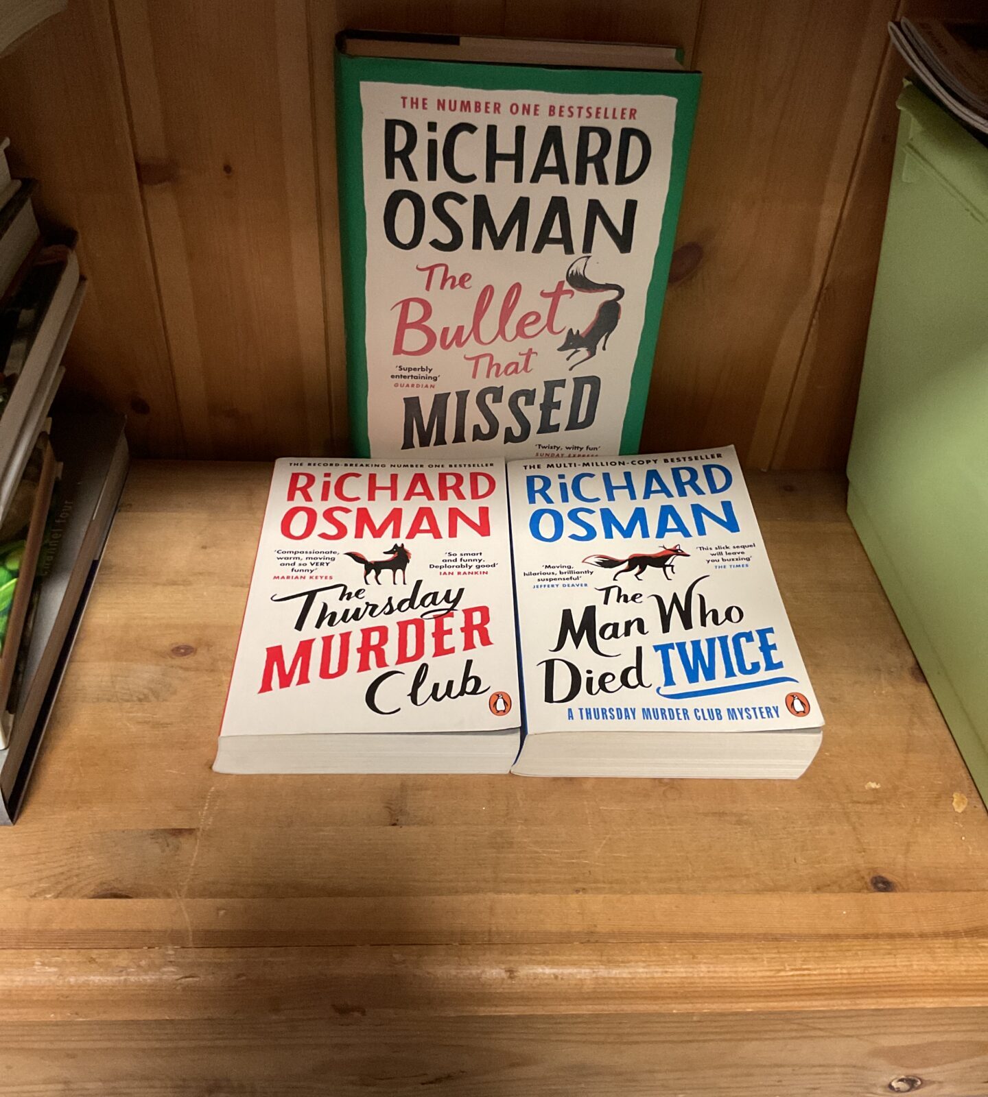 Three richard osman books